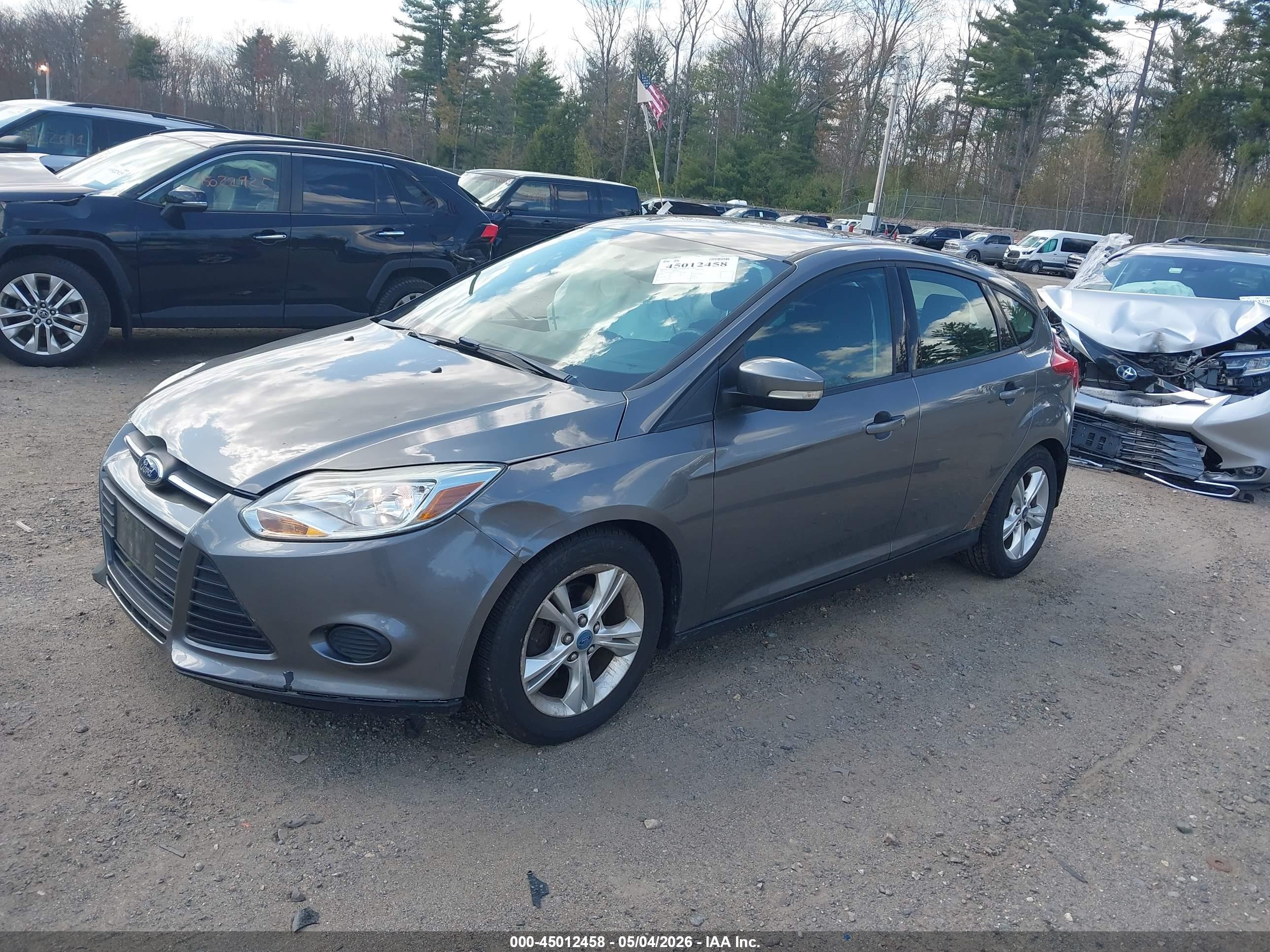 2013 Ford Focus Se Gray vin: 1FADP3K29DL298300