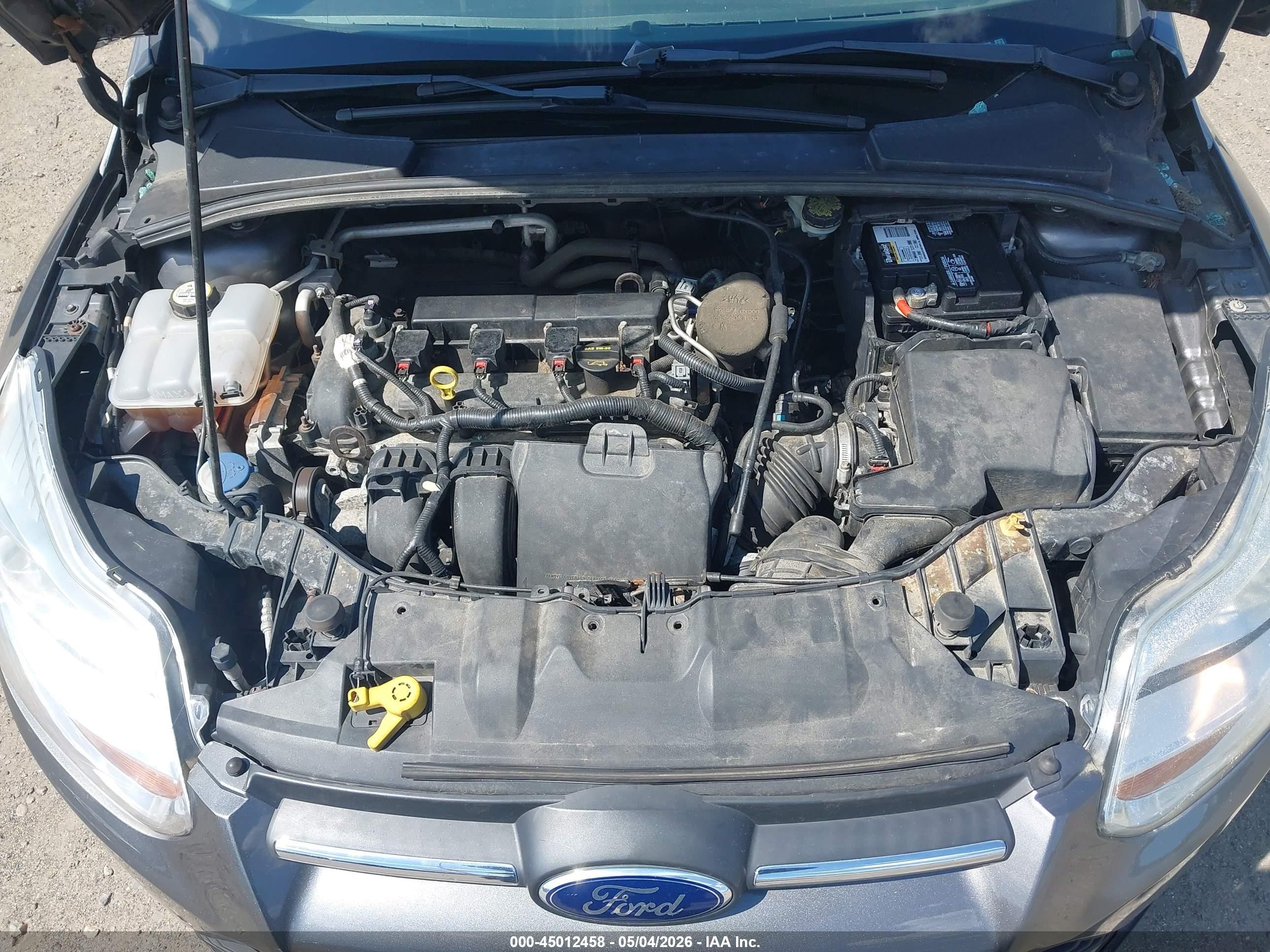 2013 Ford Focus Se Gray vin: 1FADP3K29DL298300