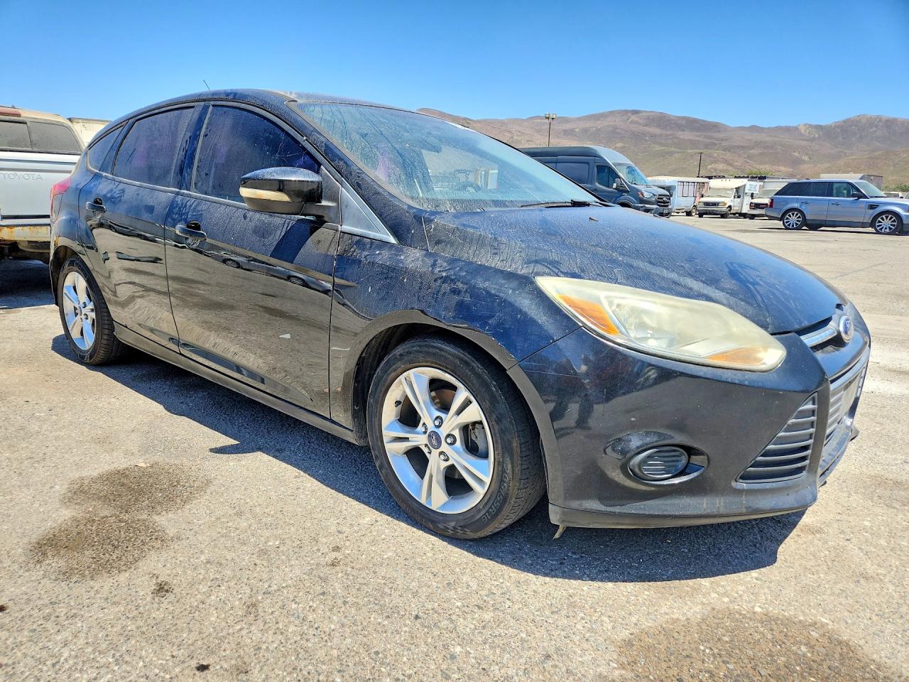 2013 Ford Focus Se Black vin: 1FADP3K29DL302295