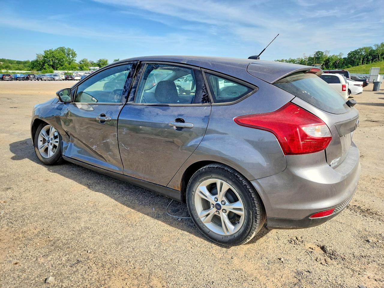 2013 Ford Focus Se Серый vin: 1FADP3K29DL306153