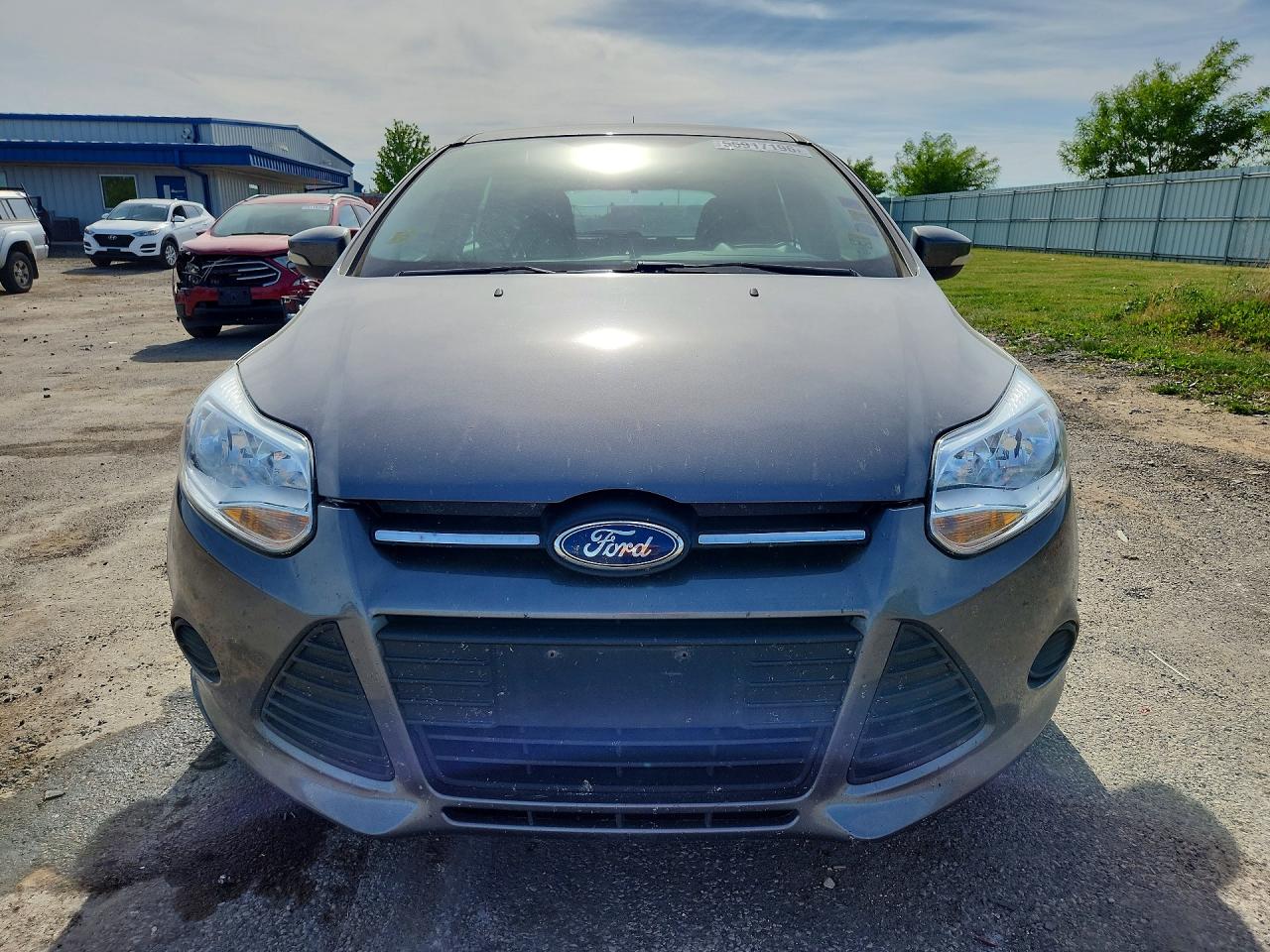 2013 Ford Focus Se Серый vin: 1FADP3K29DL306153