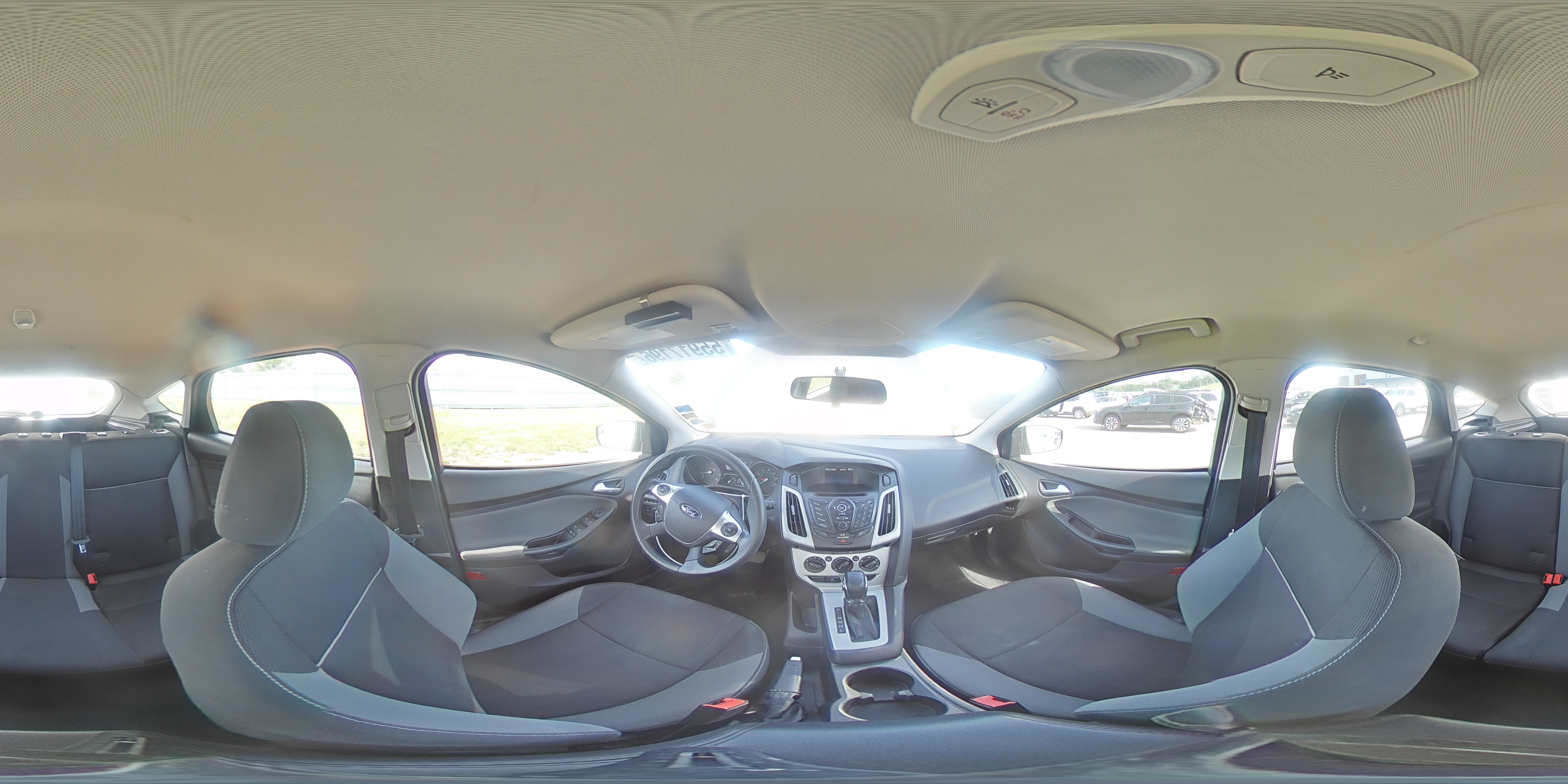 2013 Ford Focus Se Серый vin: 1FADP3K29DL306153
