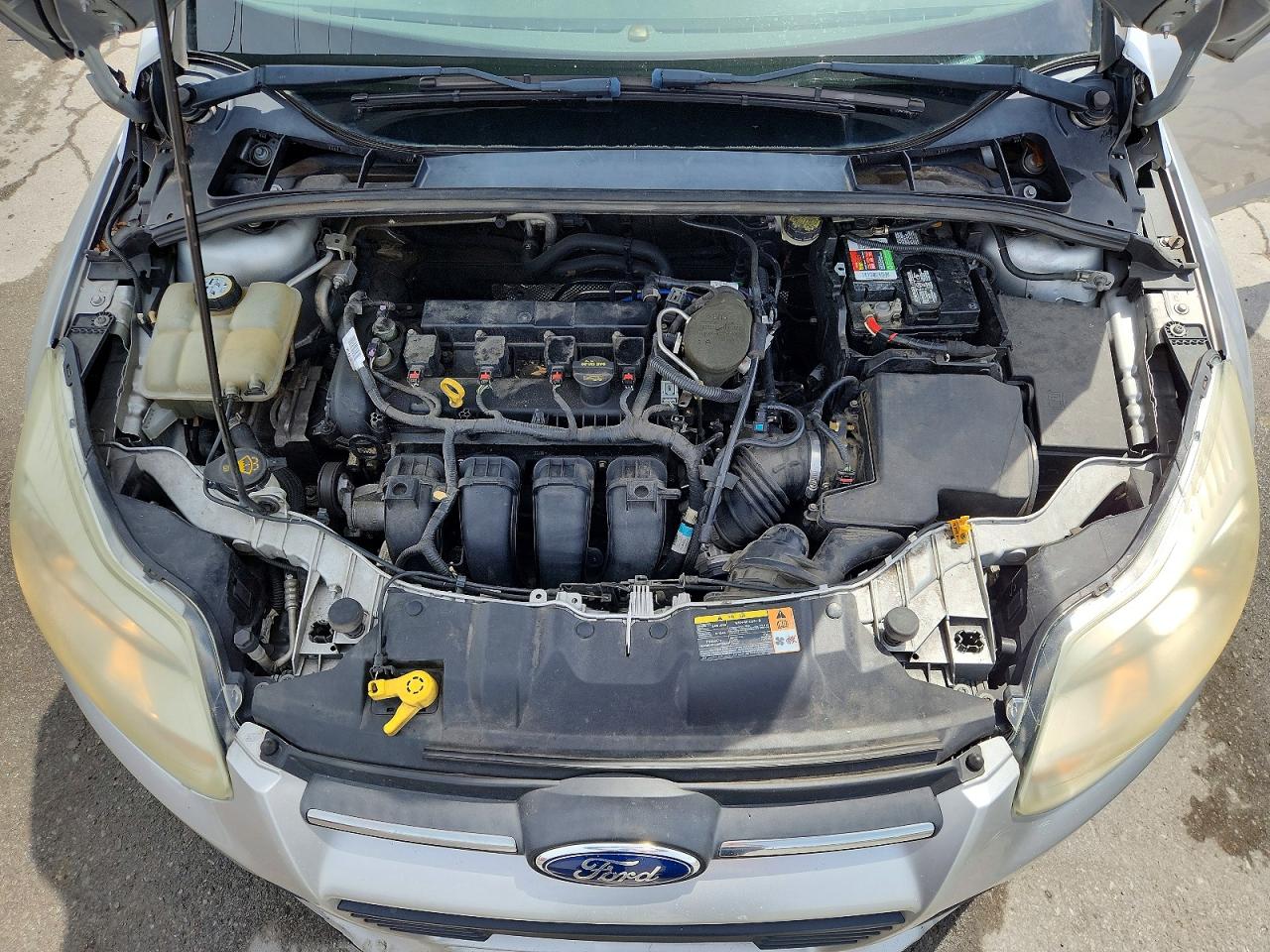 2013 Ford Focus Se Silver vin: 1FADP3K29DL321221