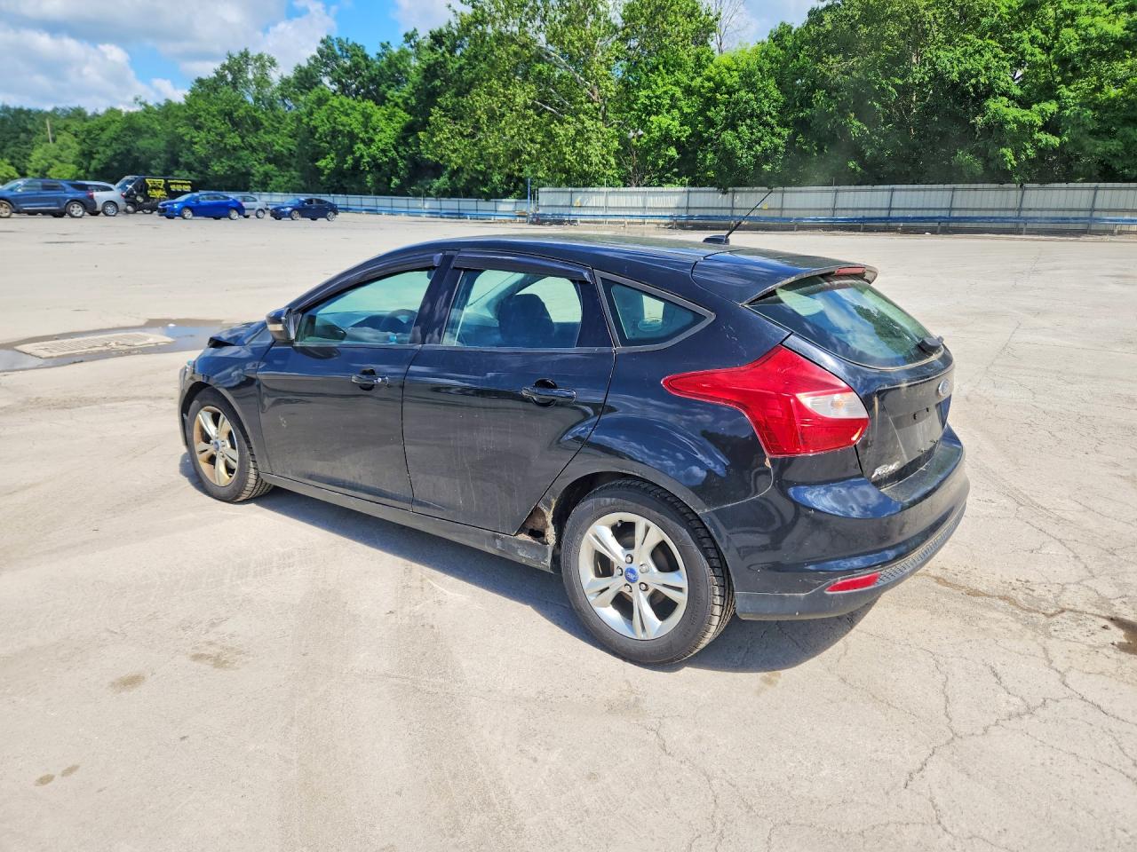 2013 Ford Focus Se Black vin: 1FADP3K29DL350525