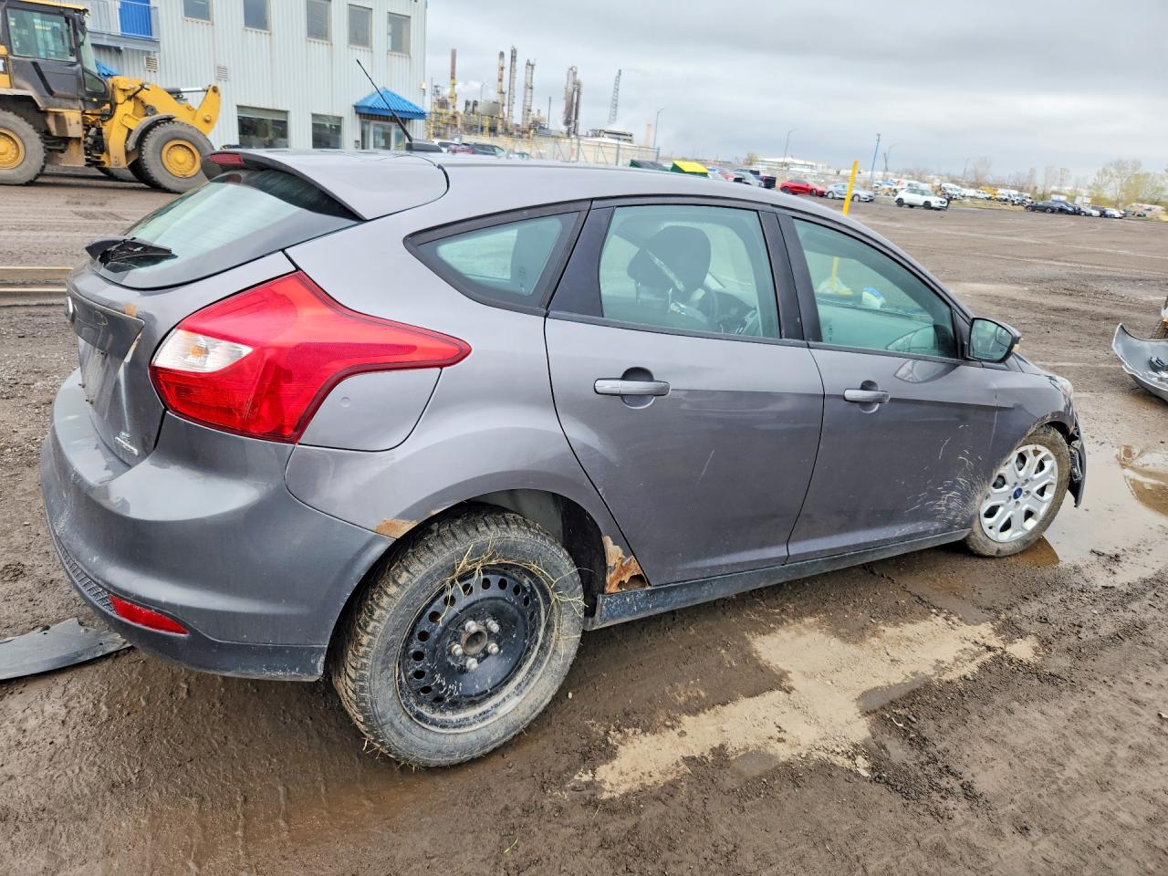 2013 Ford Focus Se Gray vin: 1FADP3K29DL356731