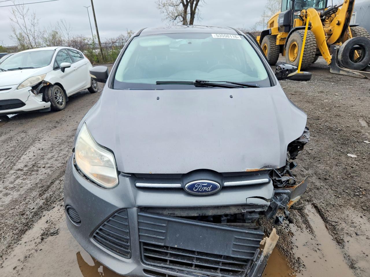 2013 Ford Focus Se Gray vin: 1FADP3K29DL356731
