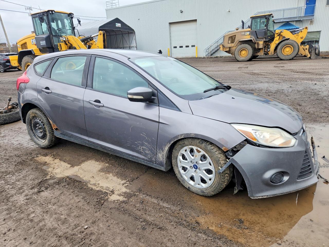 2013 Ford Focus Se Gray vin: 1FADP3K29DL356731