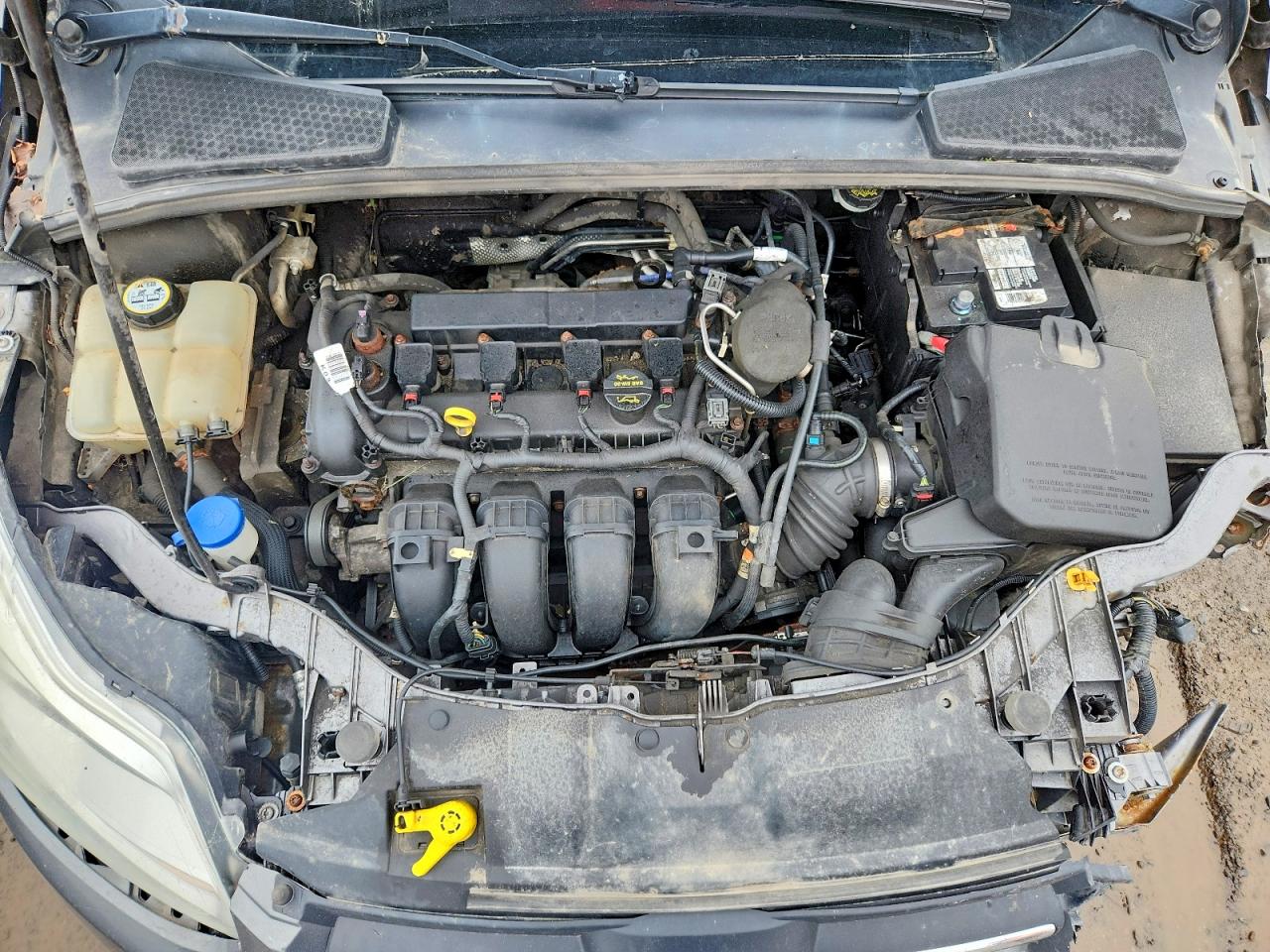 2013 Ford Focus Se Gray vin: 1FADP3K29DL356731