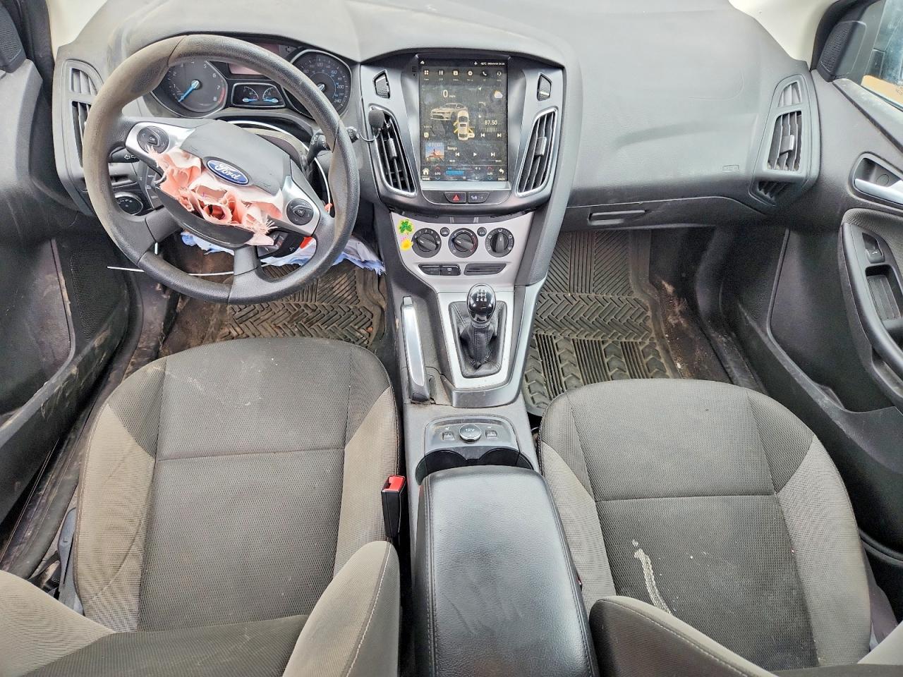 2013 Ford Focus Se Gray vin: 1FADP3K29DL356731