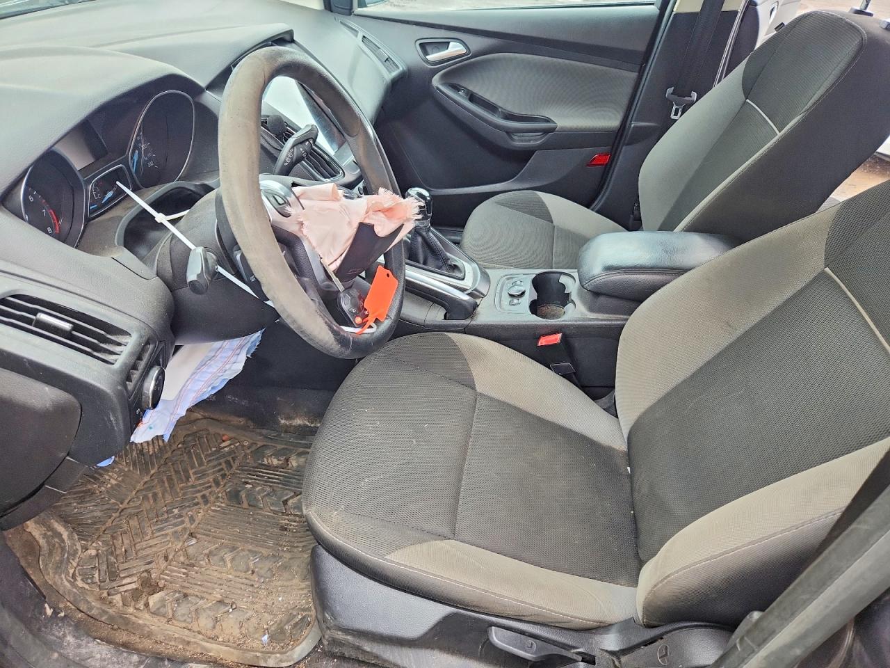2013 Ford Focus Se Gray vin: 1FADP3K29DL356731