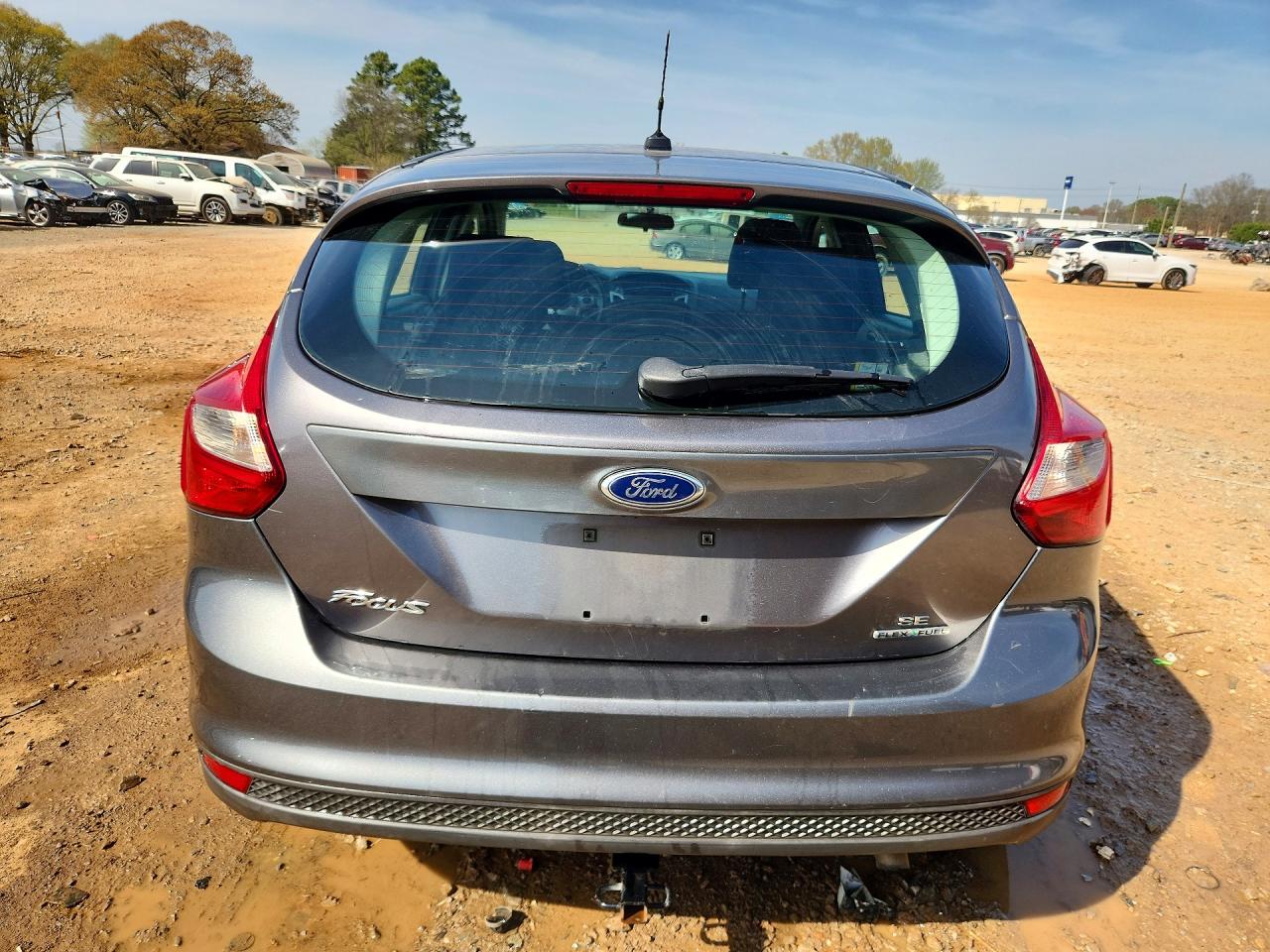 2013 Ford Focus Se Gray vin: 1FADP3K29DL369169