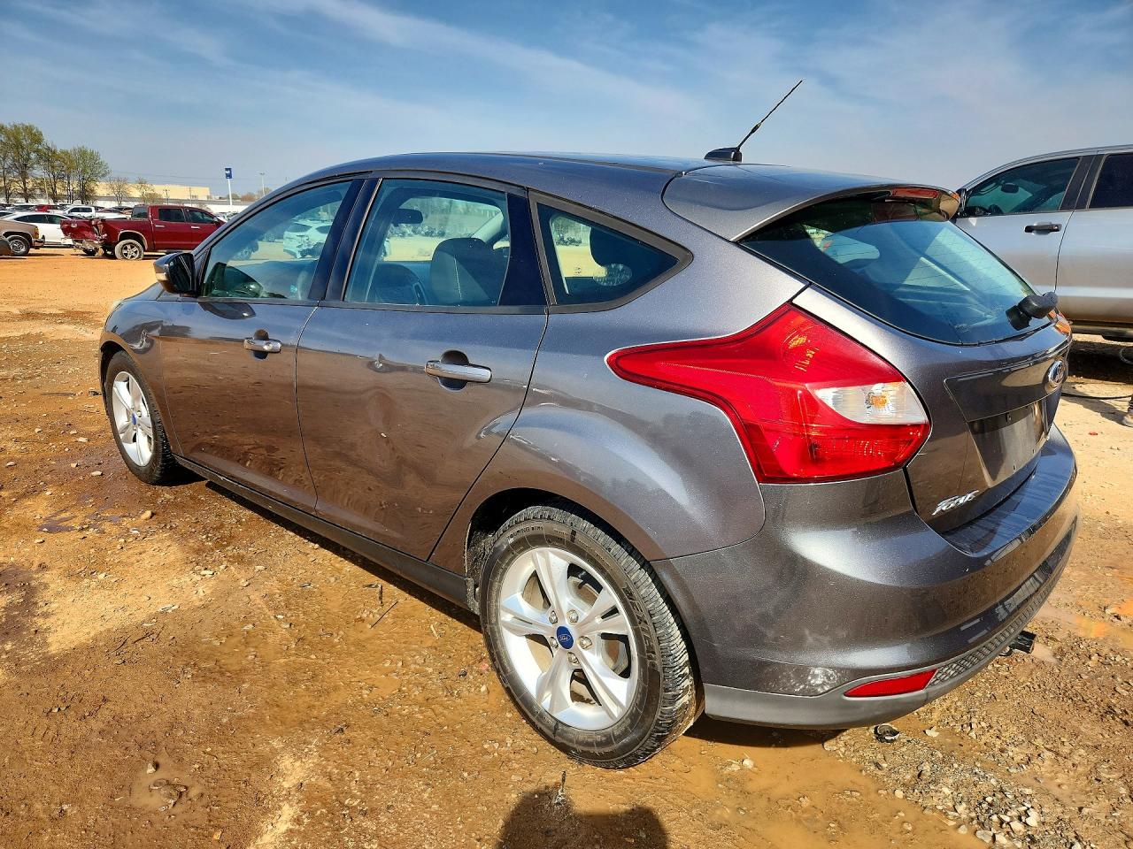 2013 Ford Focus Se Gray vin: 1FADP3K29DL369169
