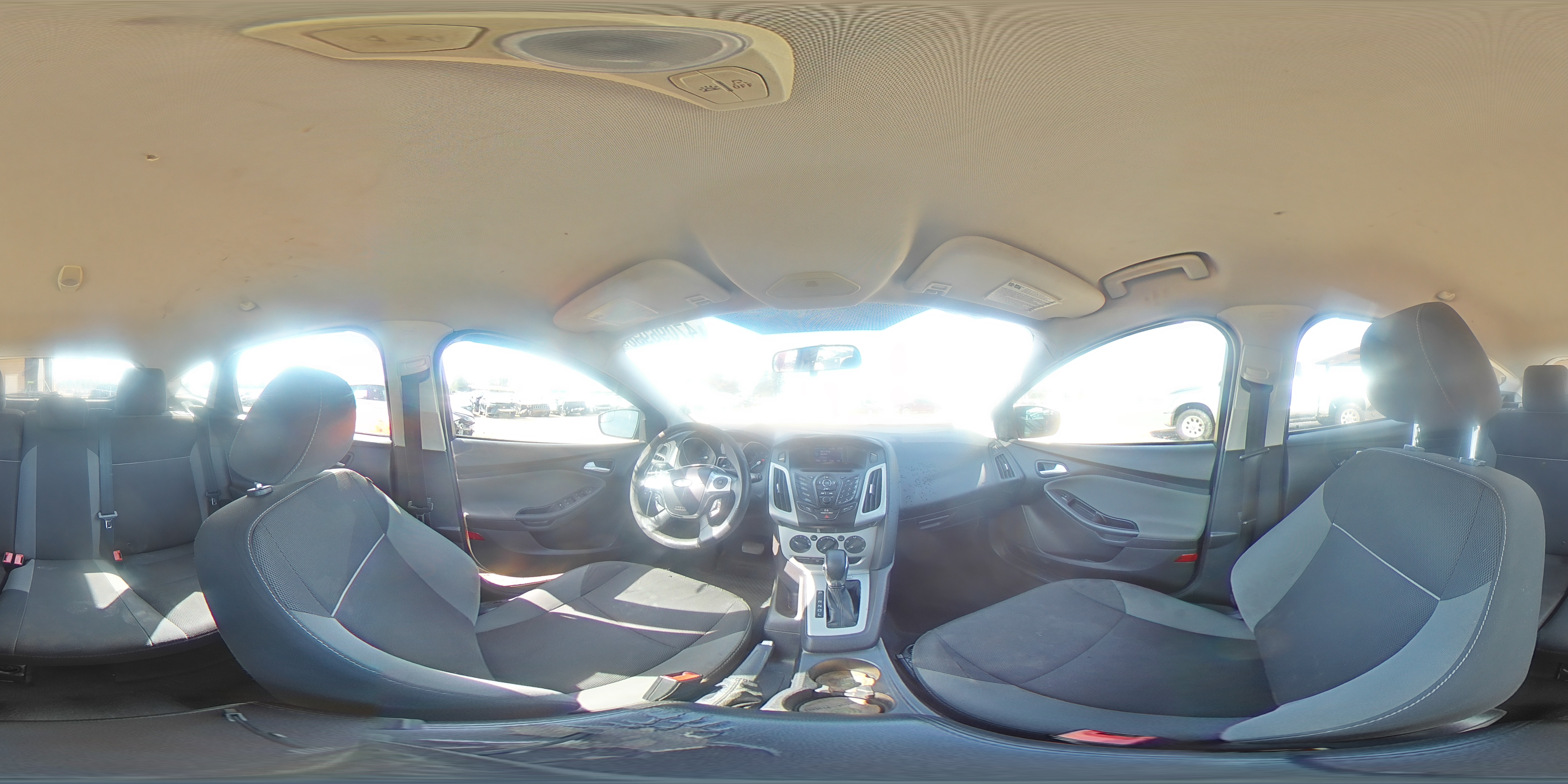 2013 Ford Focus Se Gray vin: 1FADP3K29DL369169