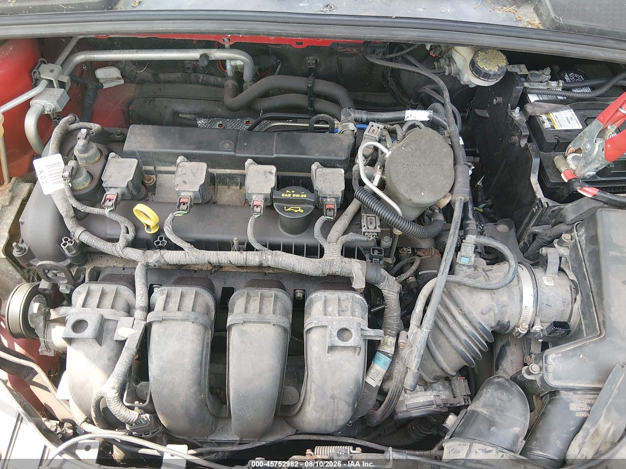 2013 Ford Focus Se Red vin: 1FADP3K29DL375408