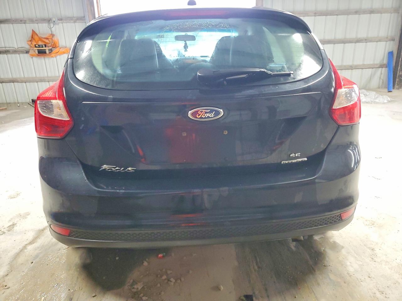 2014 Ford Focus Se Black vin: 1FADP3K29EL115043