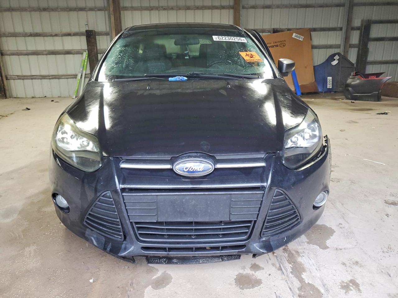2014 Ford Focus Se Black vin: 1FADP3K29EL115043