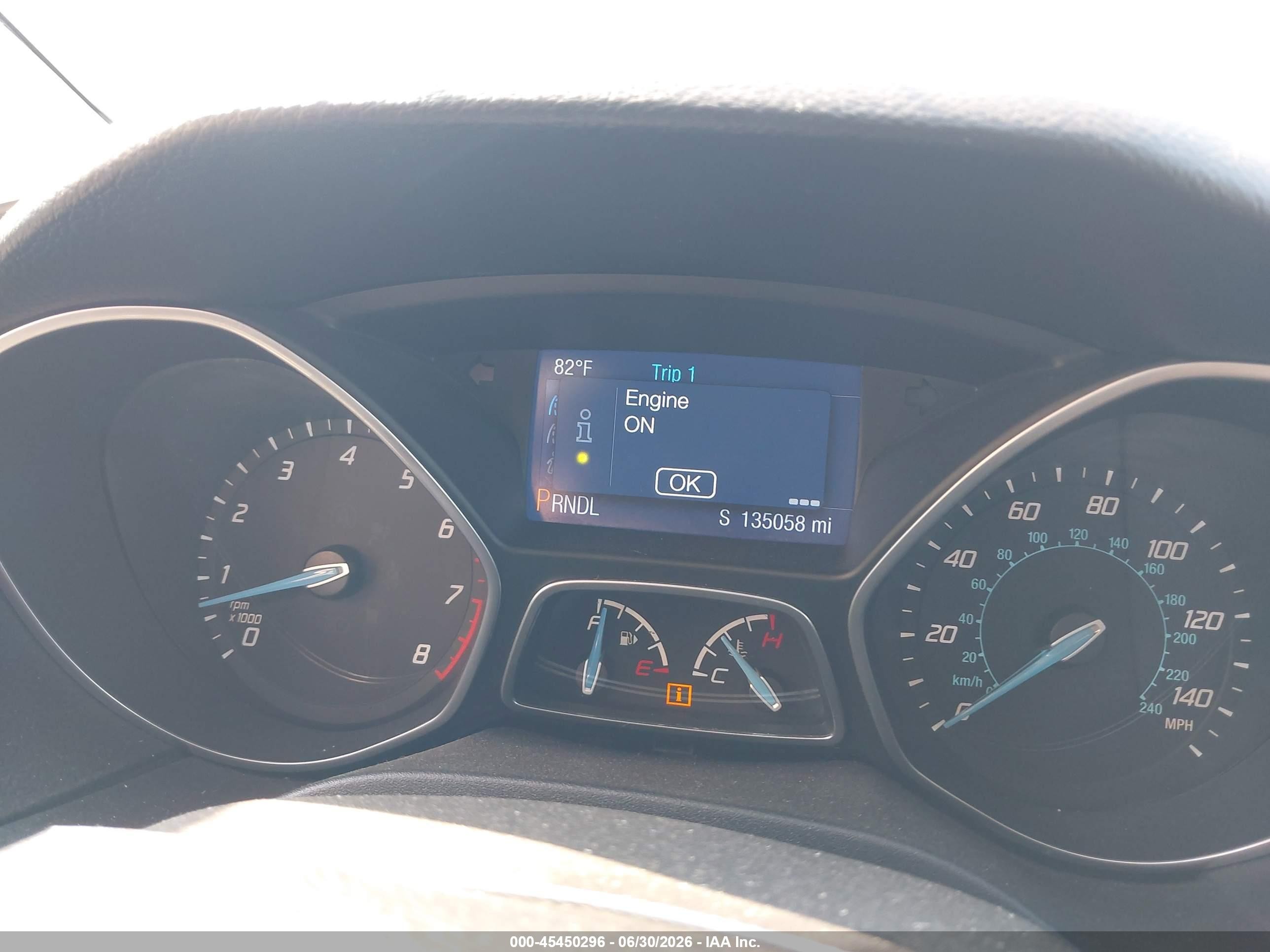 2014 Ford Focus Se Gray vin: 1FADP3K29EL138600