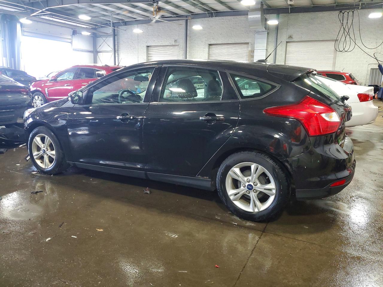 2014 Ford Focus Se Black vin: 1FADP3K29EL153839