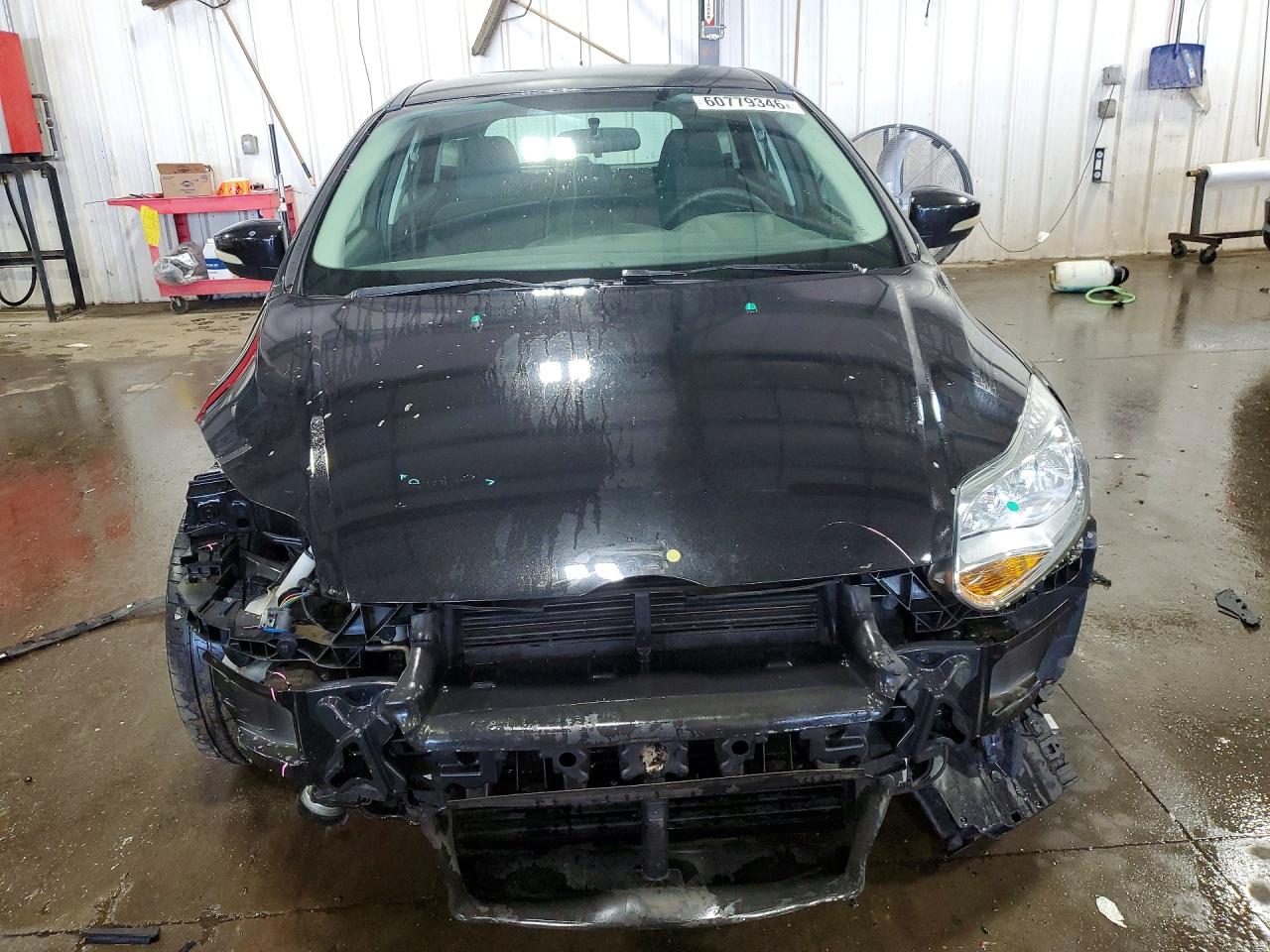2014 Ford Focus Se Black vin: 1FADP3K29EL153839