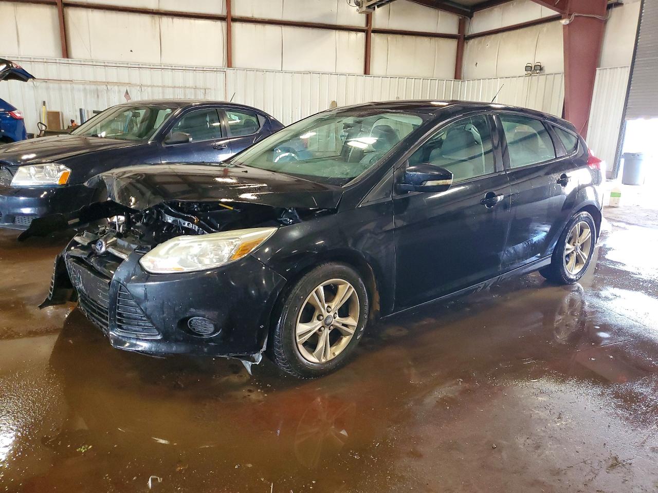 2014 Ford Focus Se Black vin: 1FADP3K29EL157325