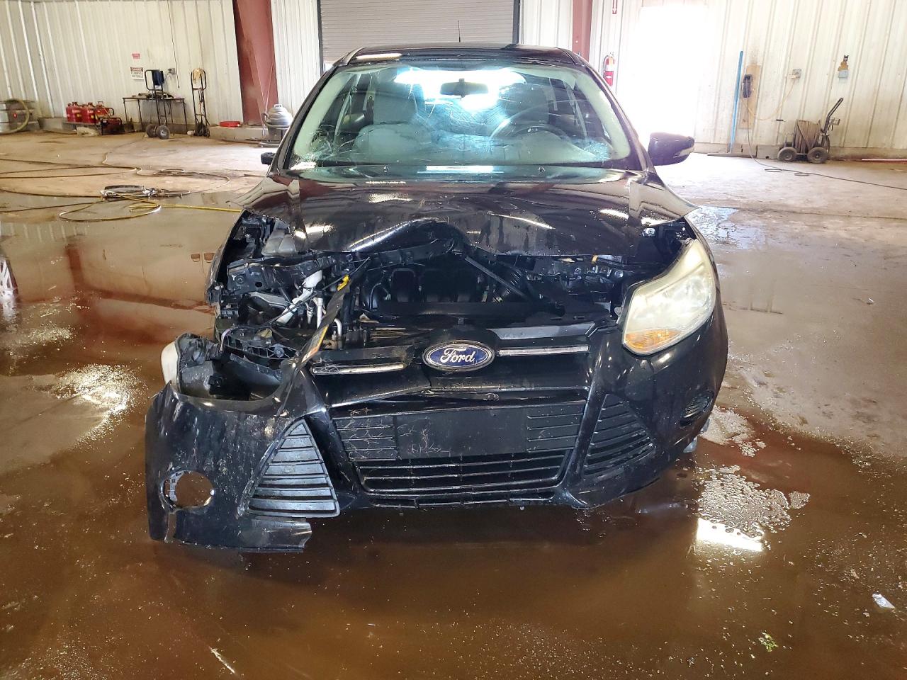 2014 Ford Focus Se Black vin: 1FADP3K29EL157325