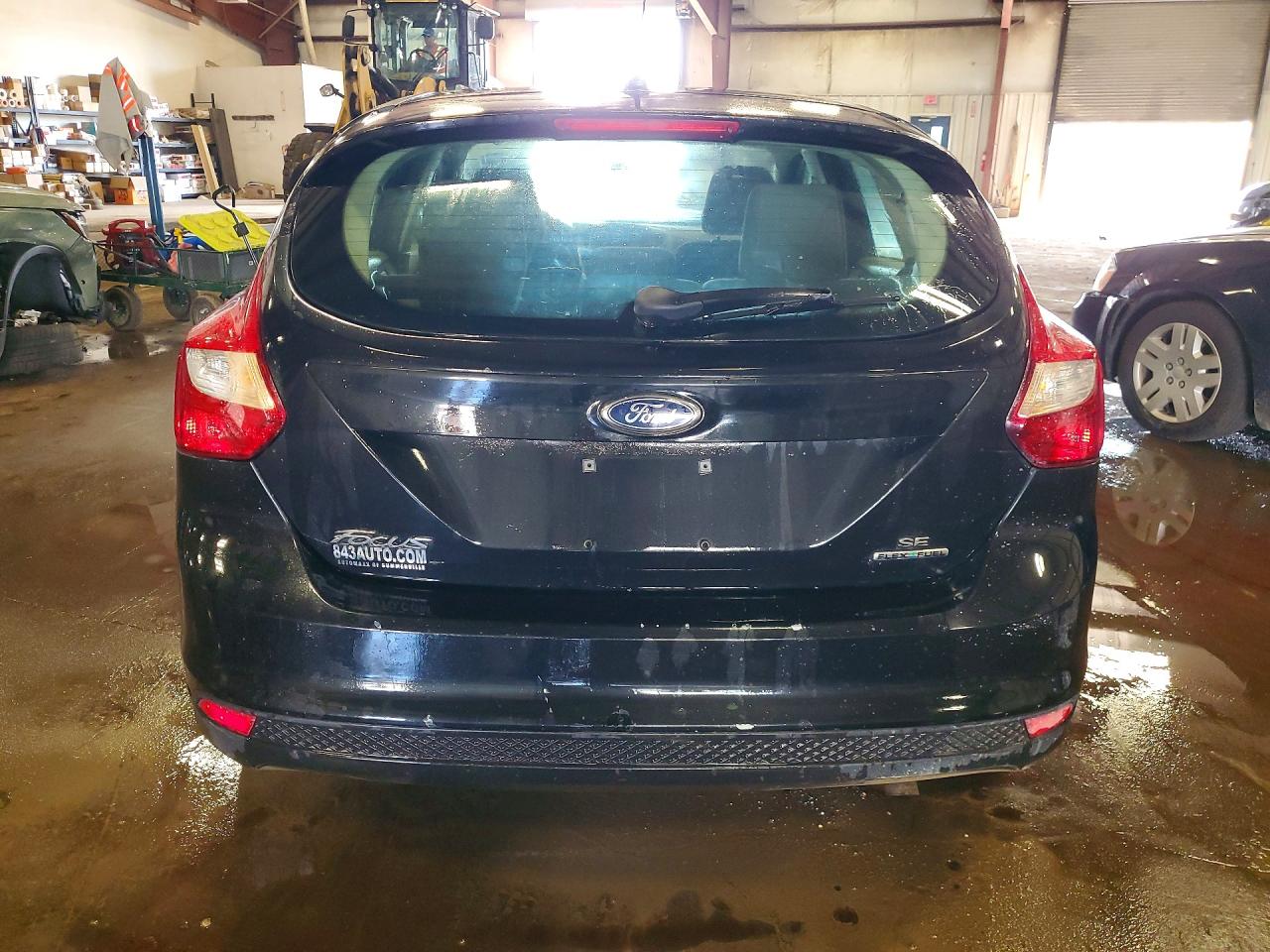 2014 Ford Focus Se Black vin: 1FADP3K29EL157325