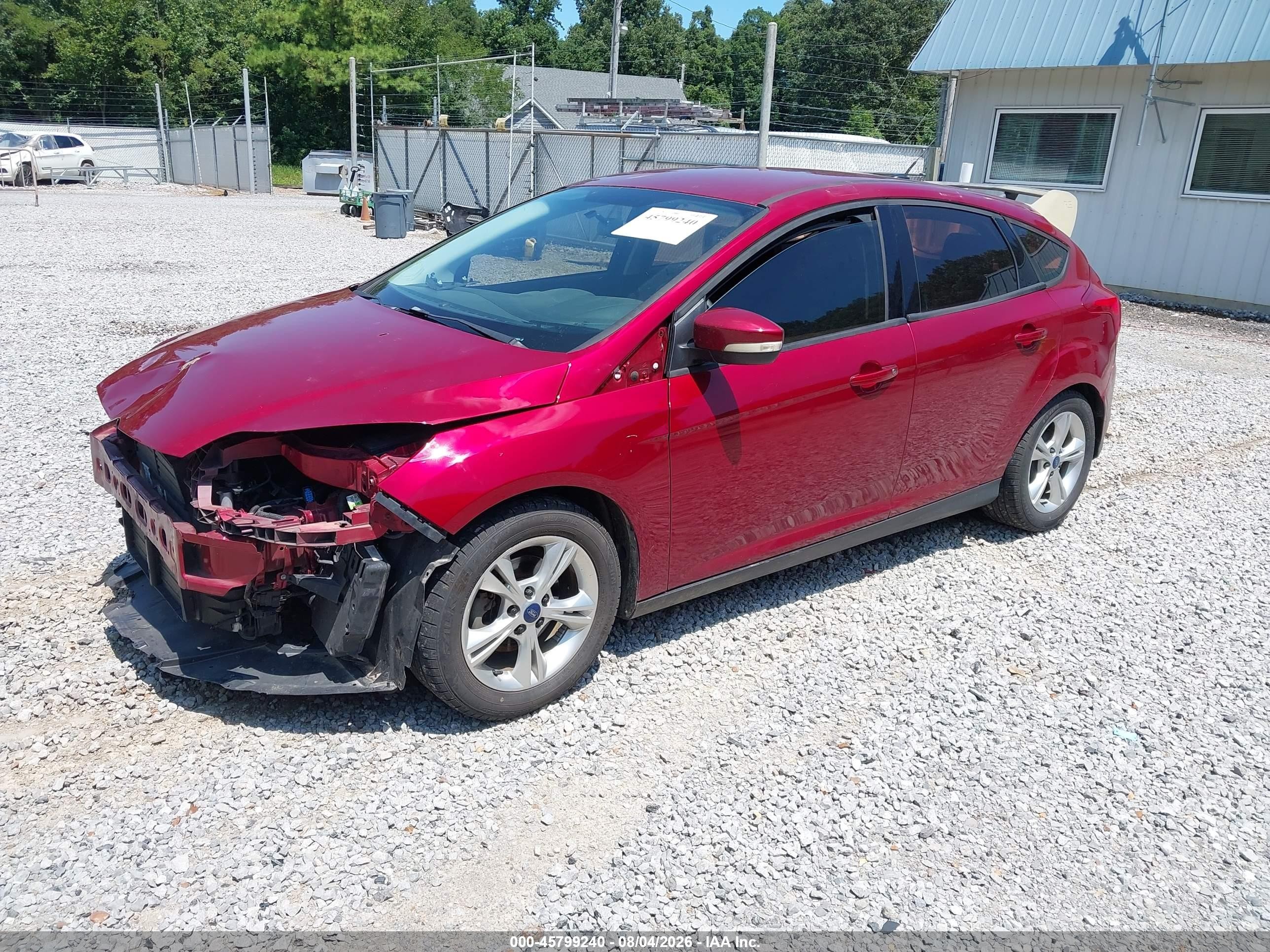 2014 Ford Focus Se Темно-бордовый vin: 1FADP3K29EL280669