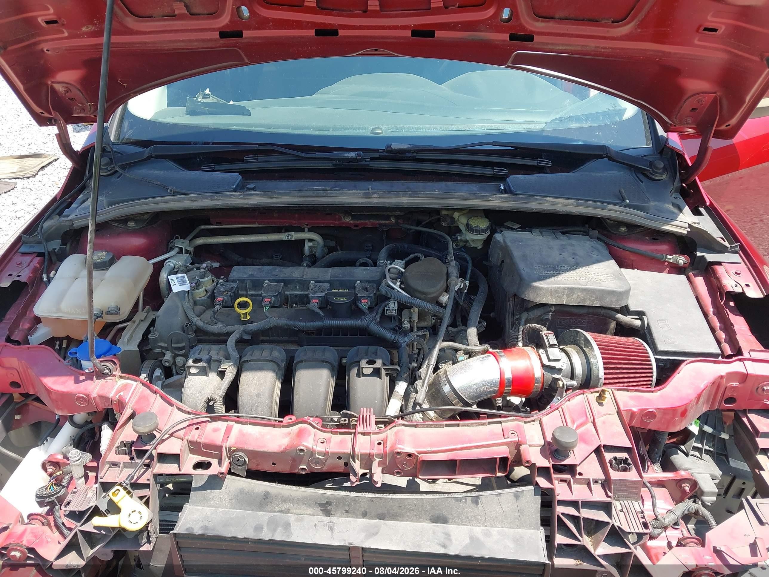2014 Ford Focus Se Темно-бордовый vin: 1FADP3K29EL280669