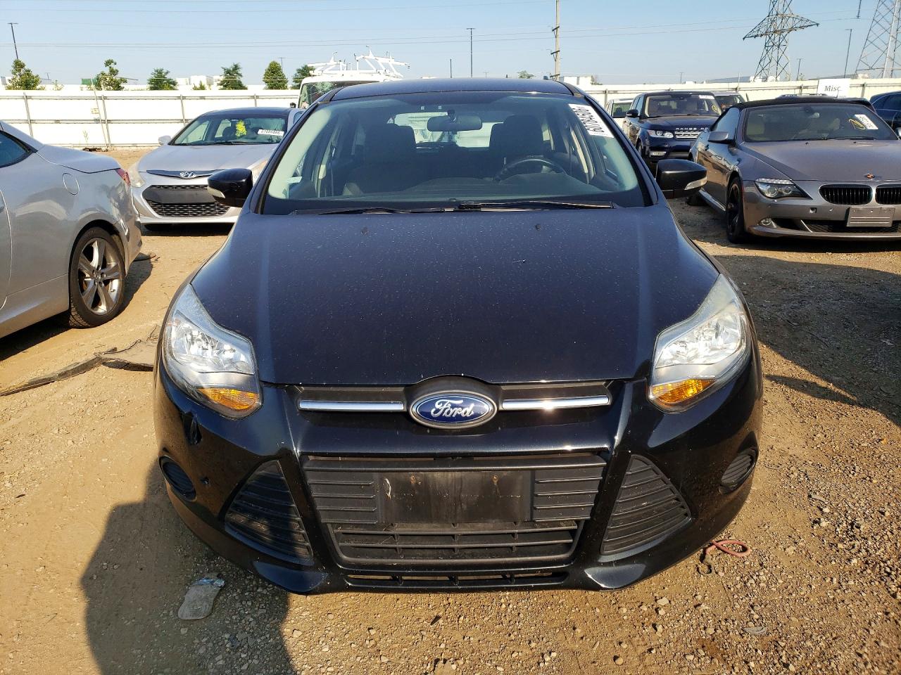 2014 Ford Focus Se Black vin: 1FADP3K29EL284964