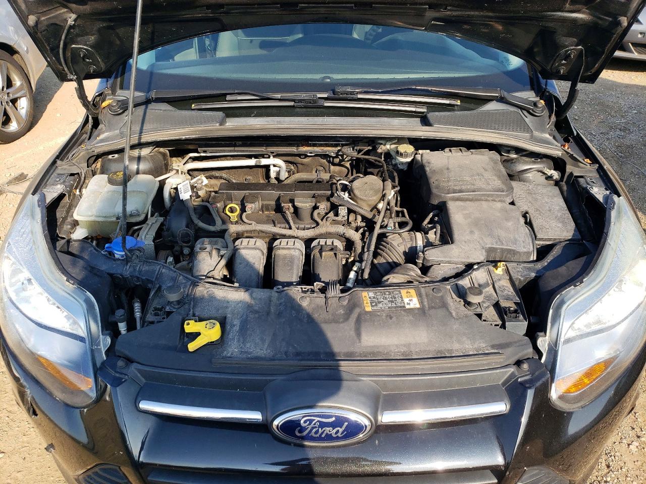 2014 Ford Focus Se Black vin: 1FADP3K29EL284964