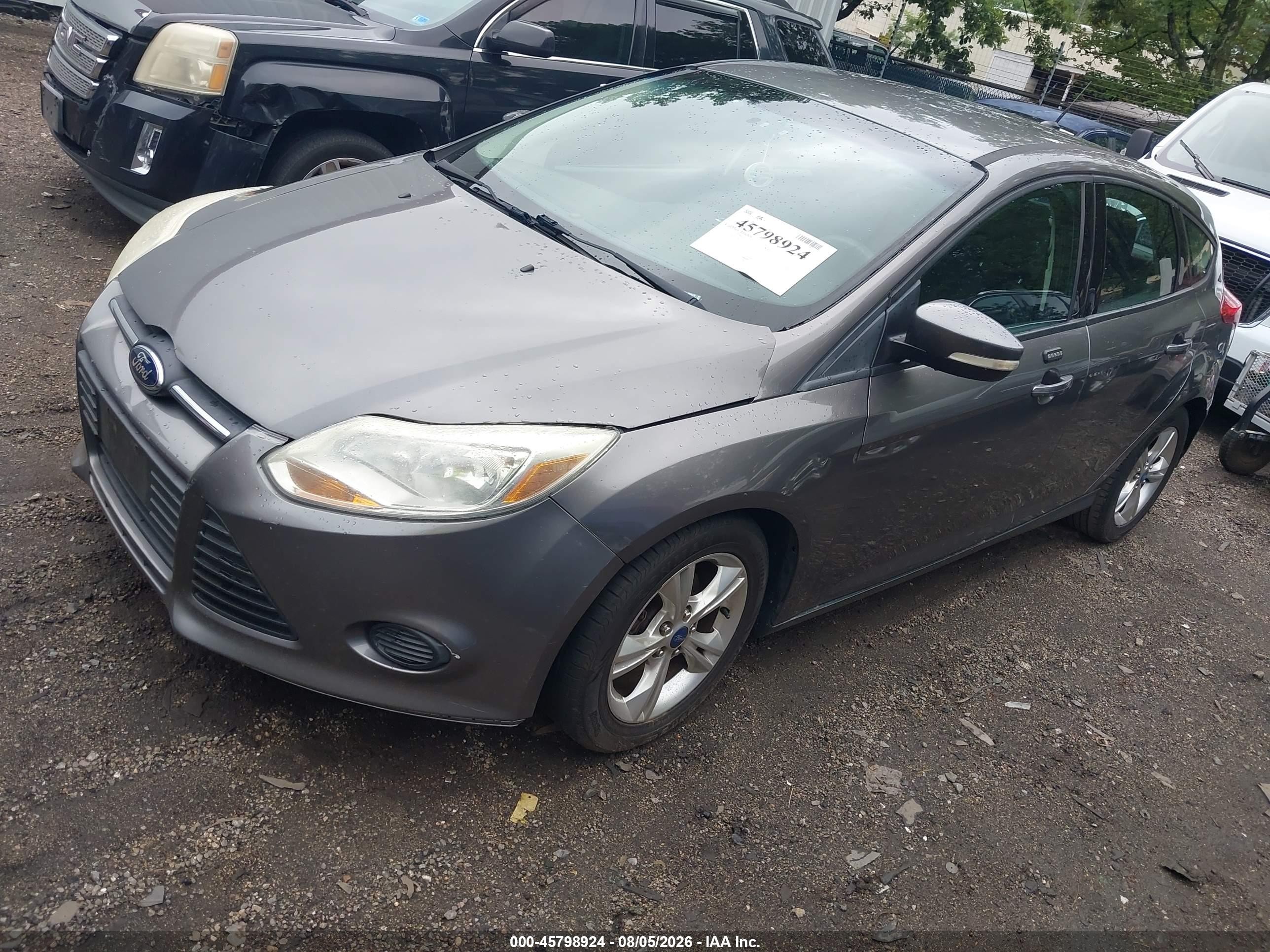 2014 Ford Focus Se Black vin: 1FADP3K29EL285676