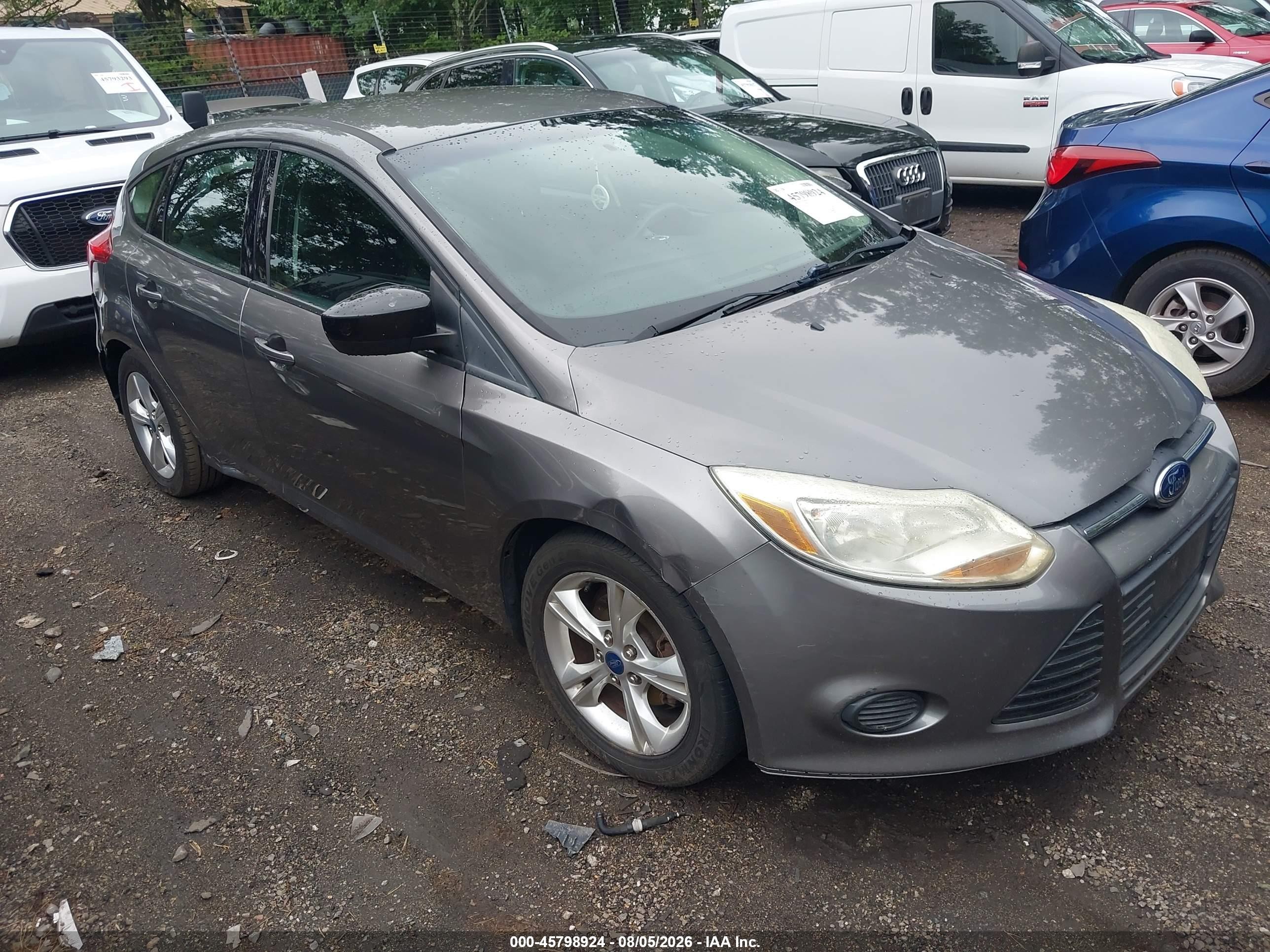 2014 Ford Focus Se Black vin: 1FADP3K29EL285676
