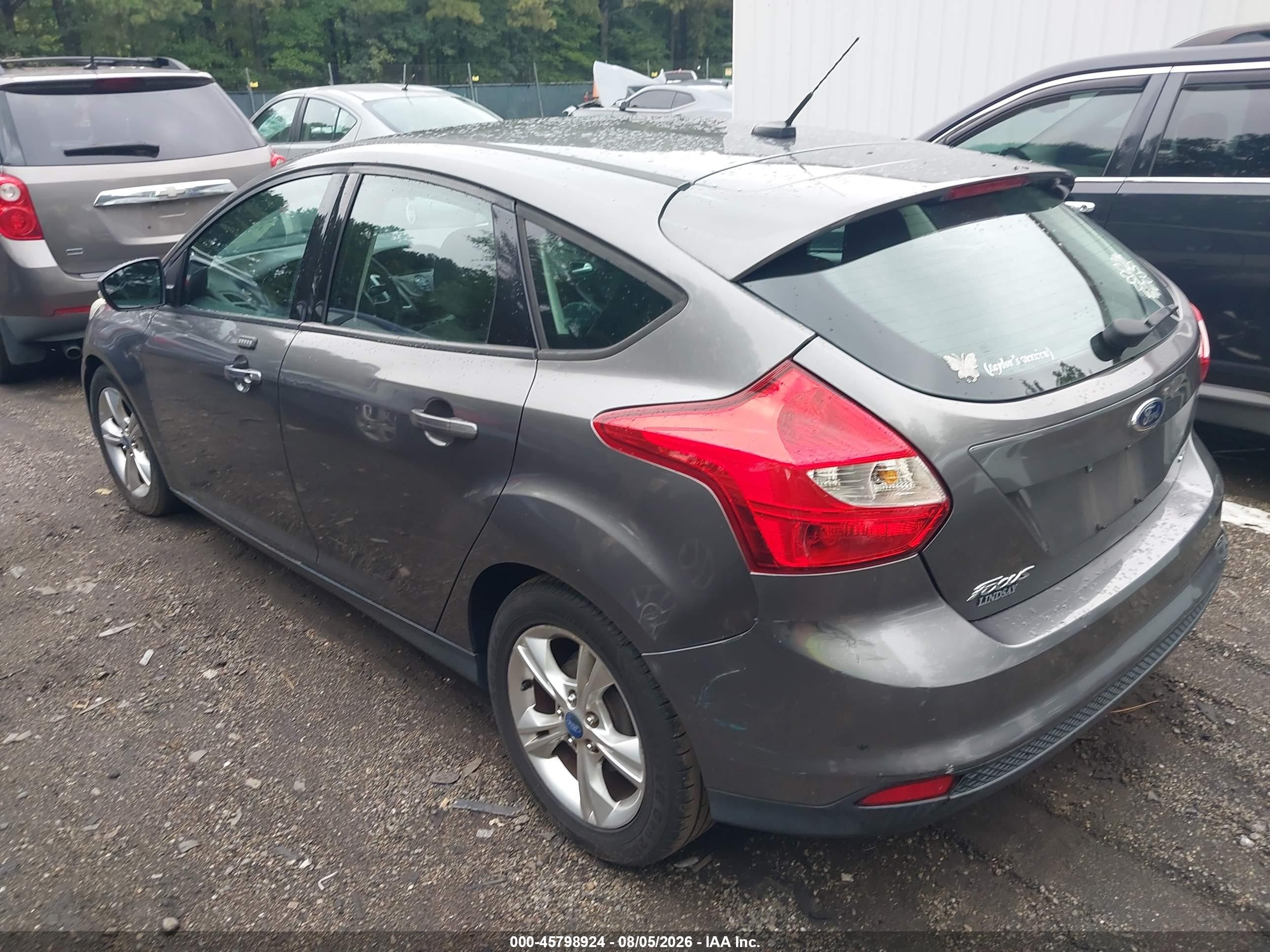 2014 Ford Focus Se Black vin: 1FADP3K29EL285676