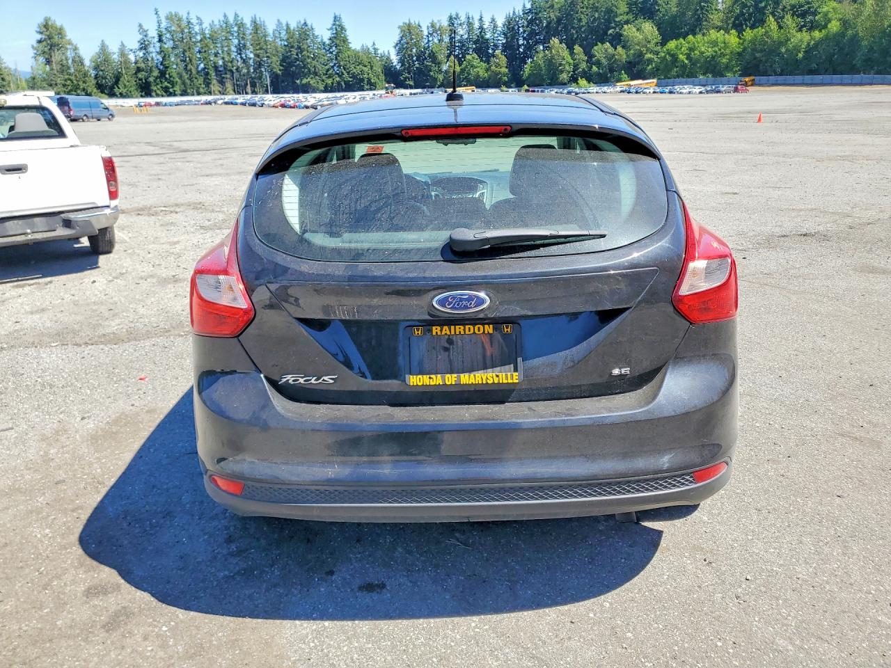 2014 Ford Focus Se Black vin: 1FADP3K29EL294975