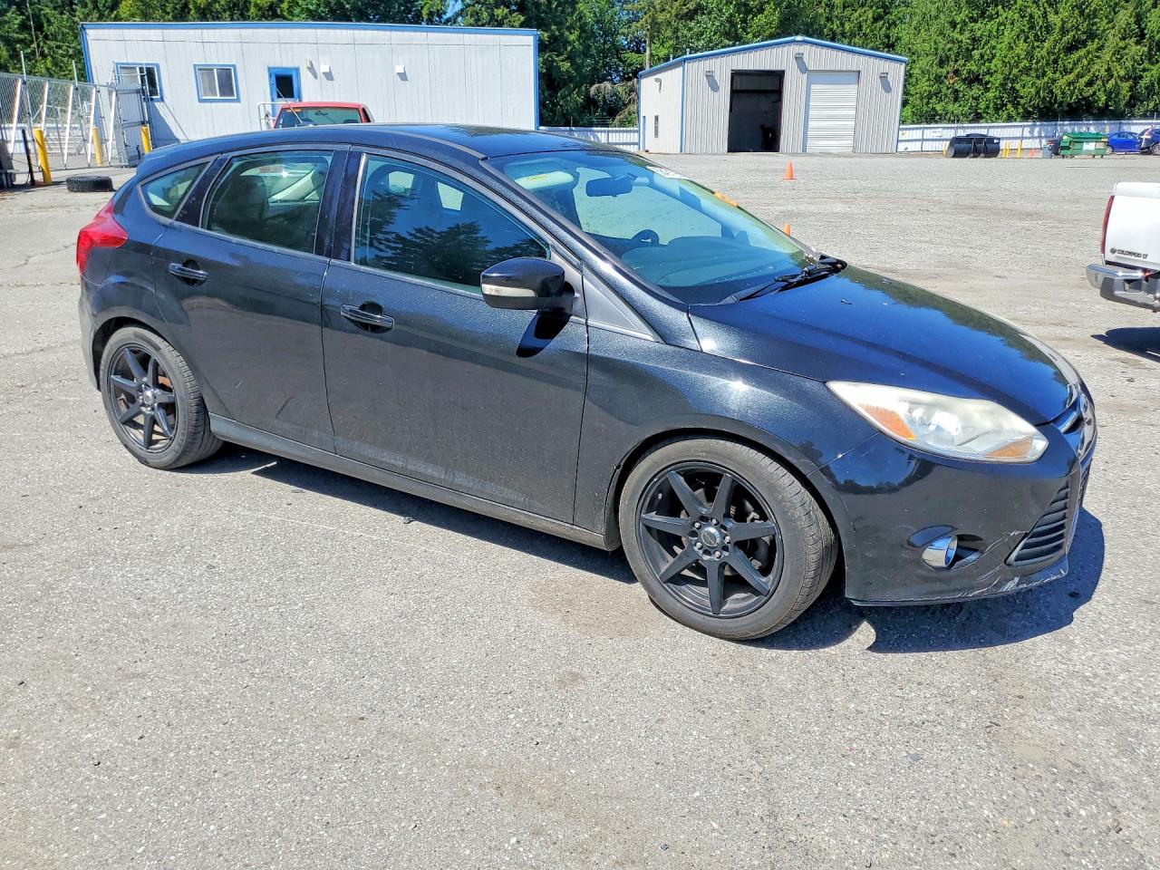 2014 Ford Focus Se Black vin: 1FADP3K29EL294975