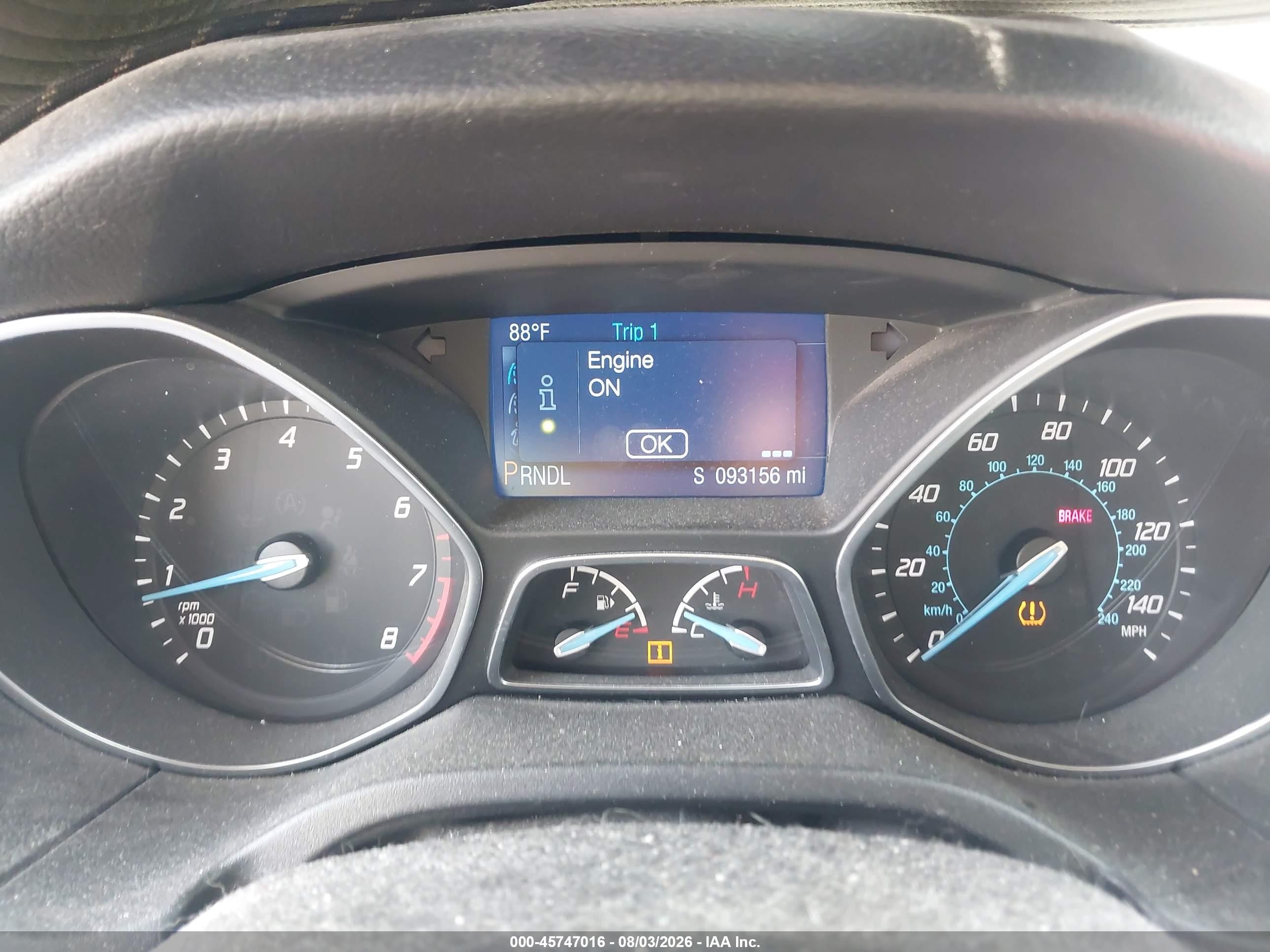 2014 Ford Focus Se Blue vin: 1FADP3K29EL296998