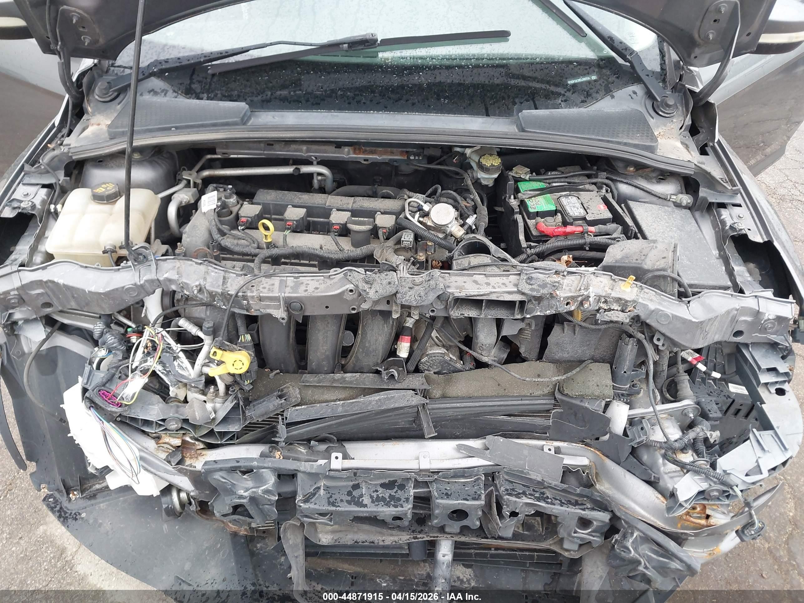 2014 Ford Focus Se Gray vin: 1FADP3K29EL298704