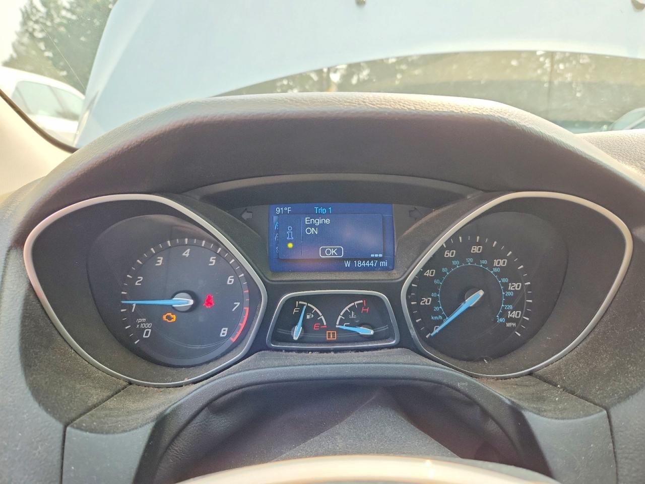2014 Ford Focus Se Silver vin: 1FADP3K29EL300709