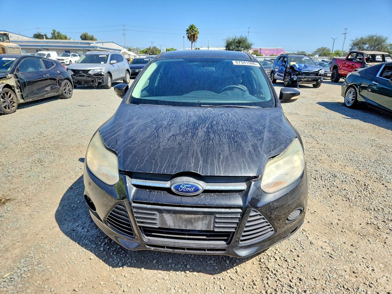 2014 Ford Focus Se Black vin: 1FADP3K29EL324959