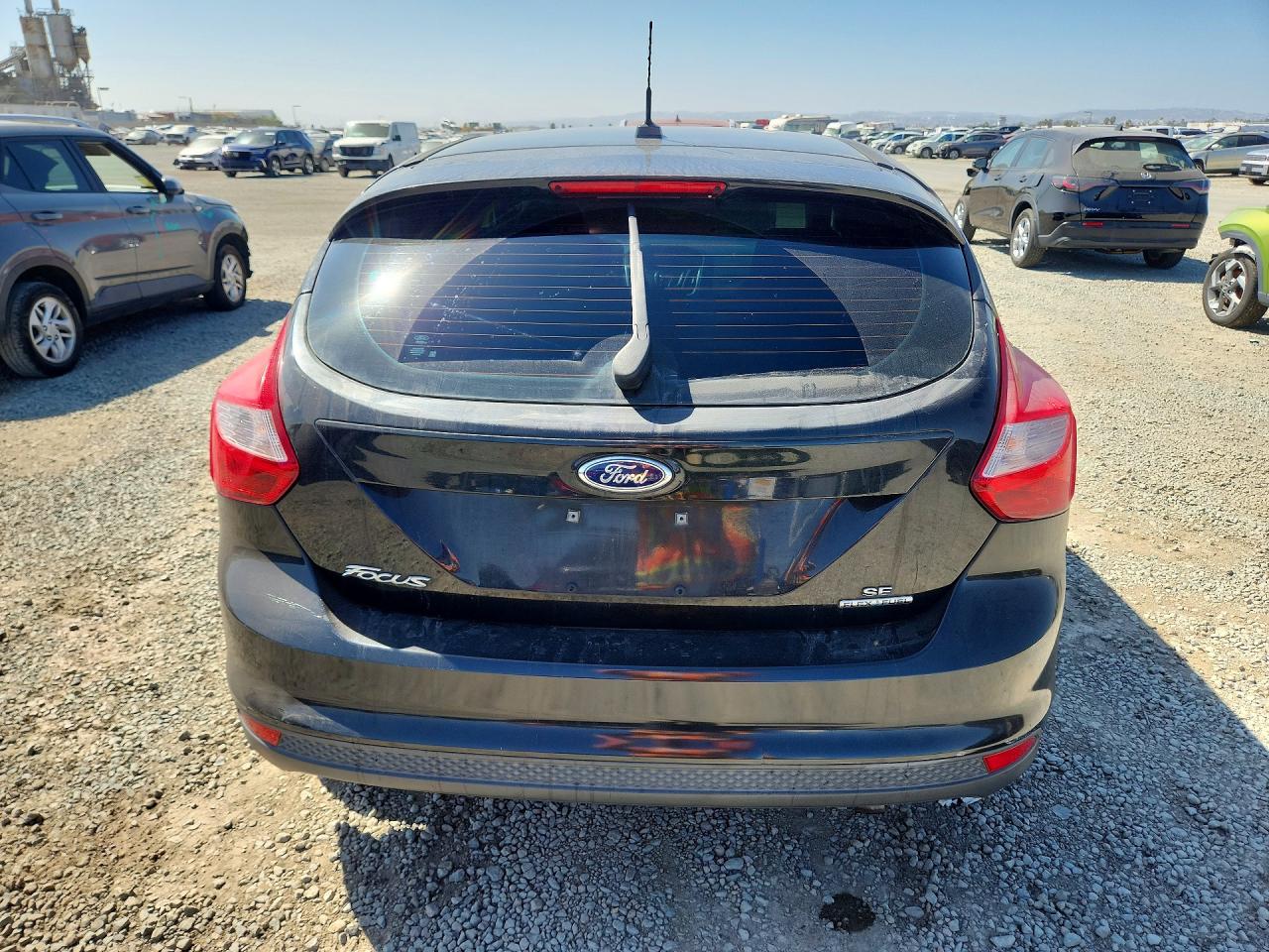 2014 Ford Focus Se Black vin: 1FADP3K29EL324959