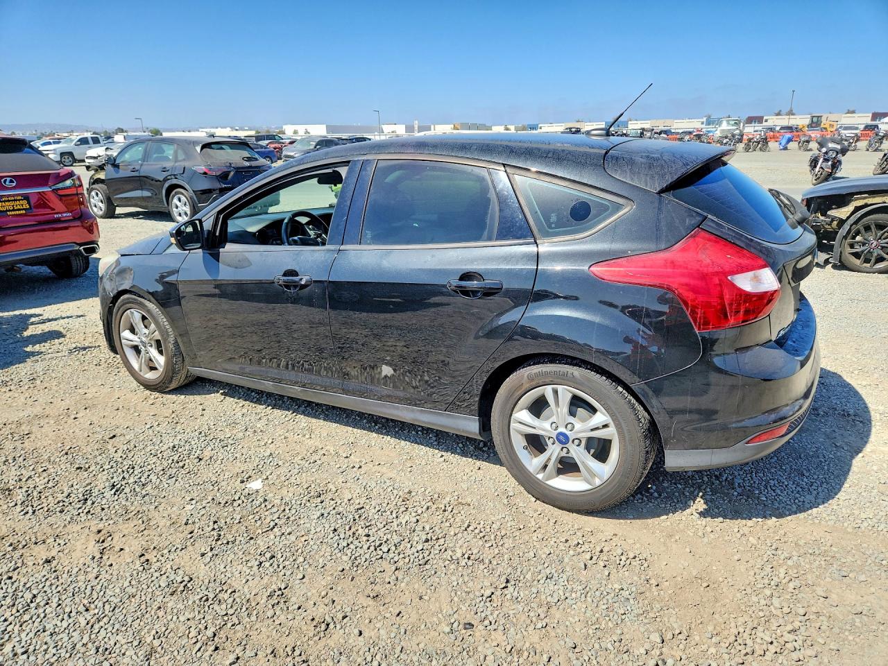 2014 Ford Focus Se Black vin: 1FADP3K29EL324959