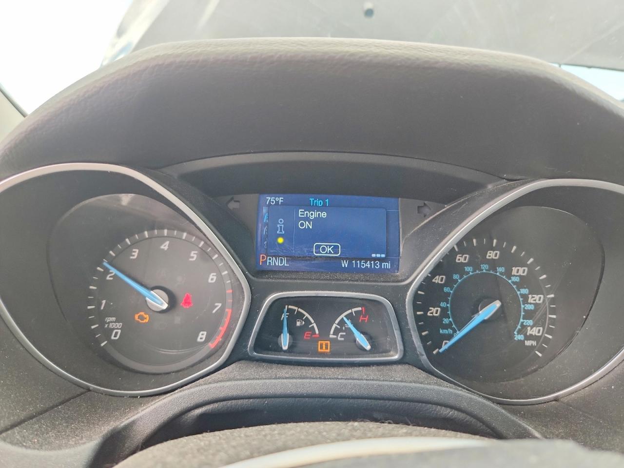 2014 Ford Focus Se Black vin: 1FADP3K29EL327599