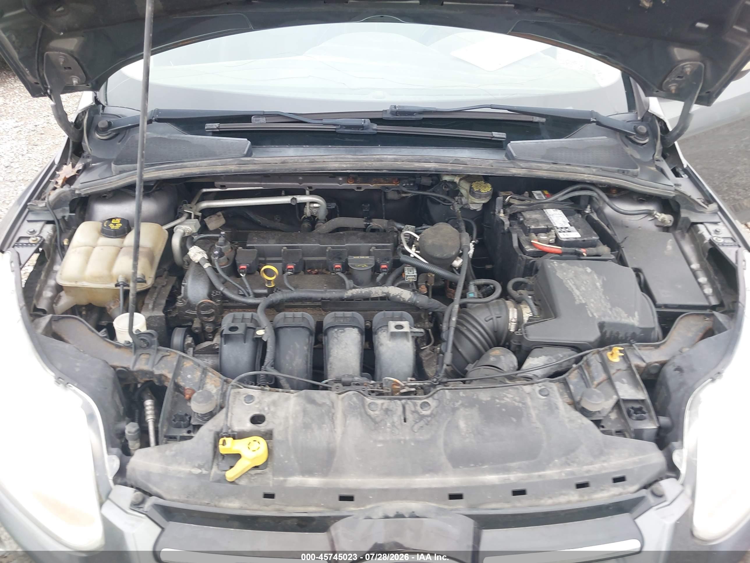 2014 Ford Focus Se Серый vin: 1FADP3K29EL333628