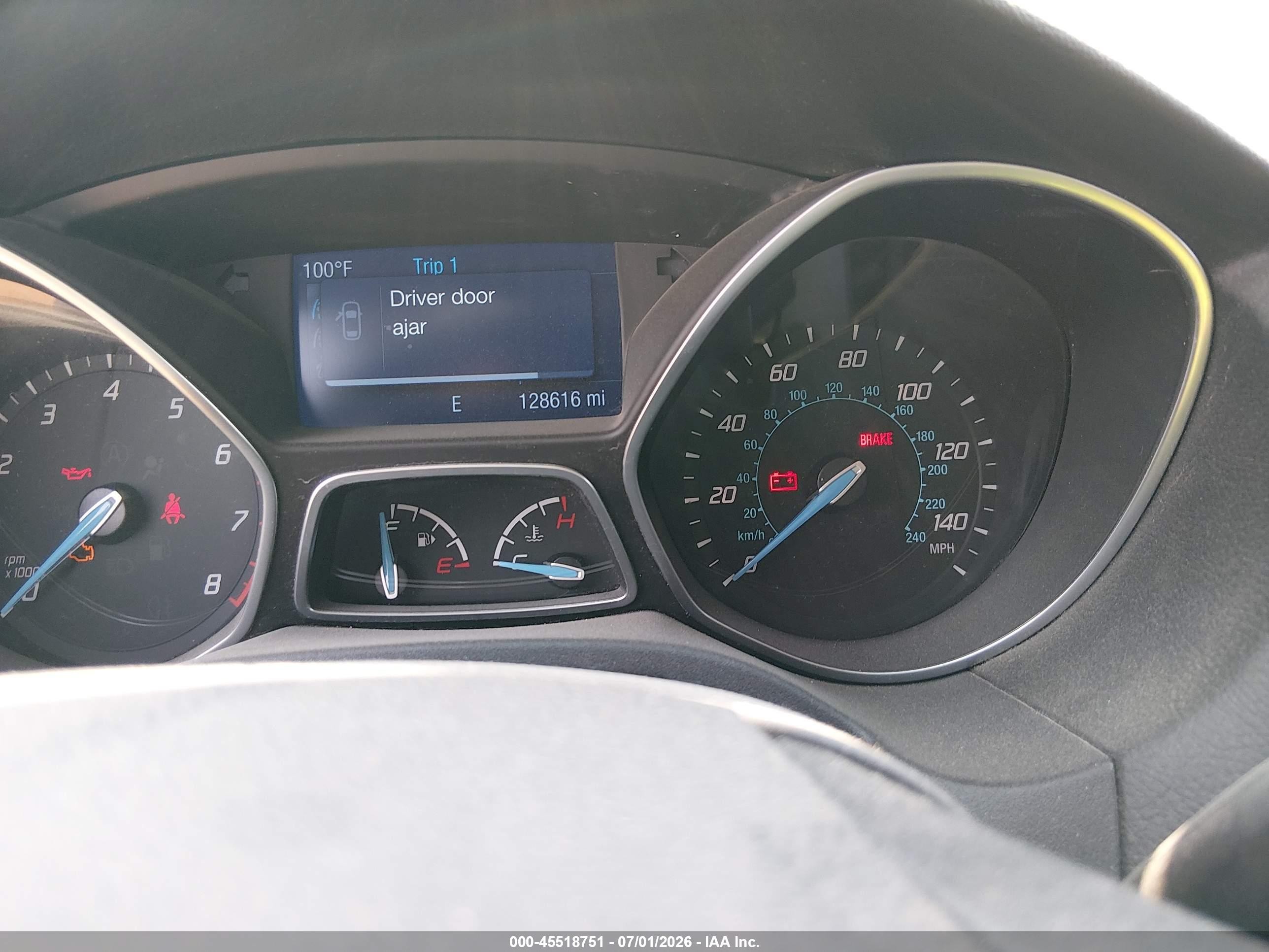 2014 Ford Focus Se Gray vin: 1FADP3K29EL373773