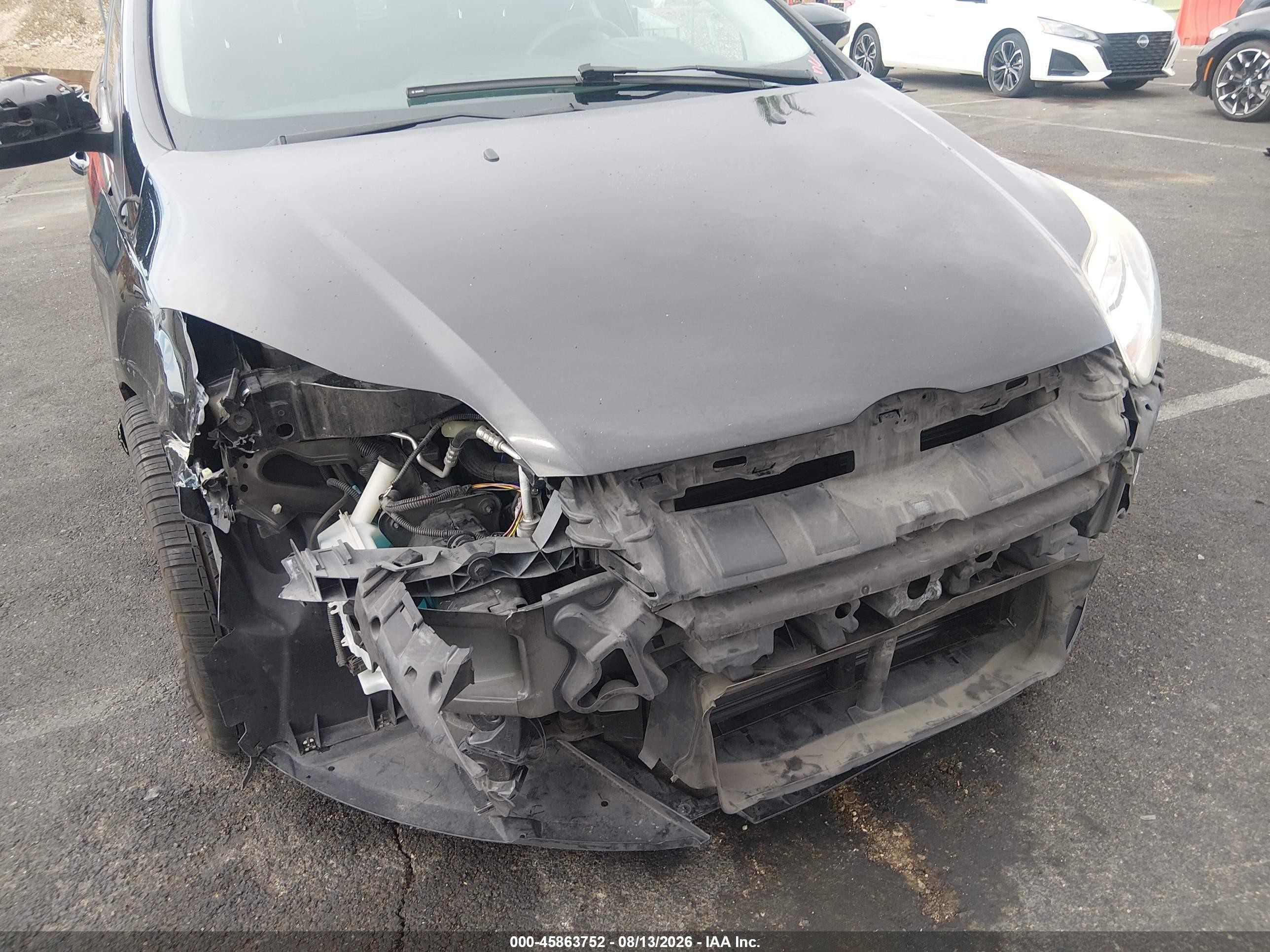 2014 Ford Focus Se Черный vin: 1FADP3K29EL374745