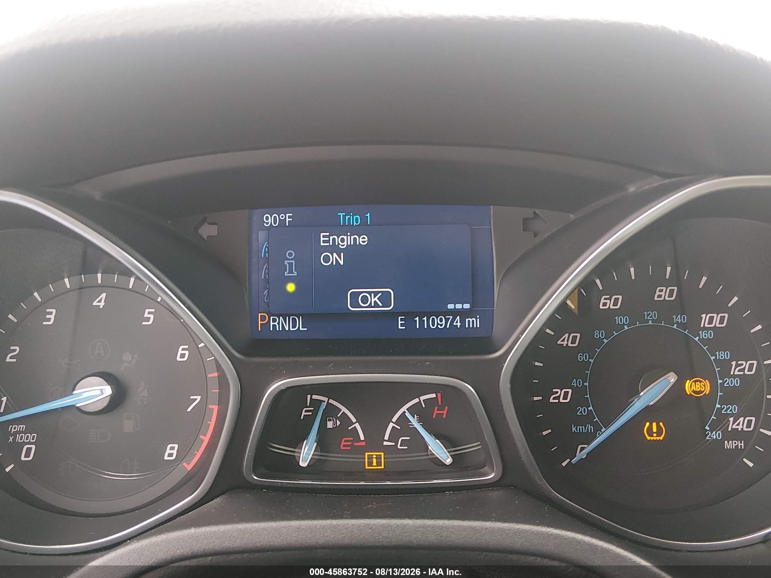 2014 Ford Focus Se Черный vin: 1FADP3K29EL374745