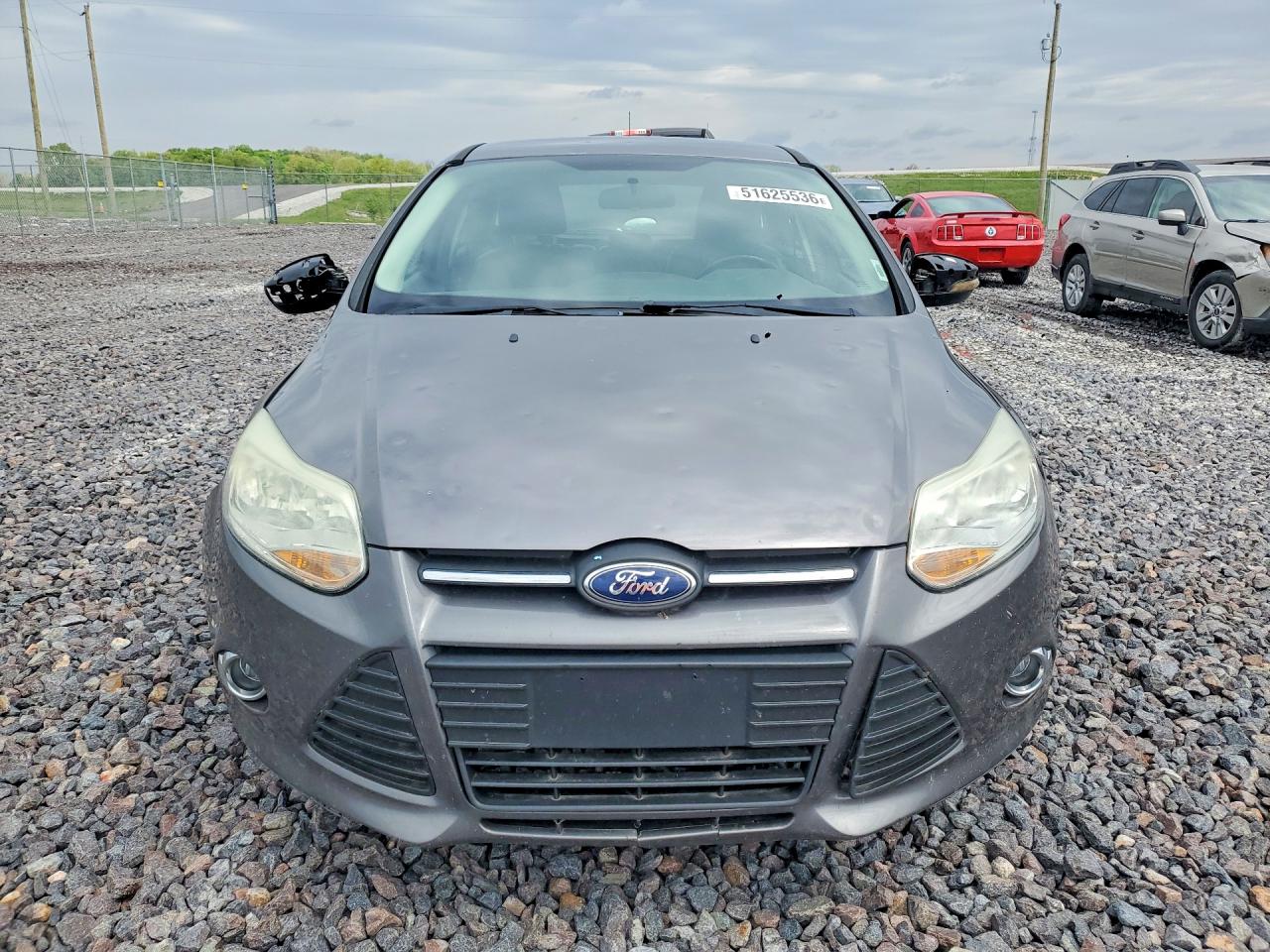 2014 Ford Focus Se Gray vin: 1FADP3K29EL397863