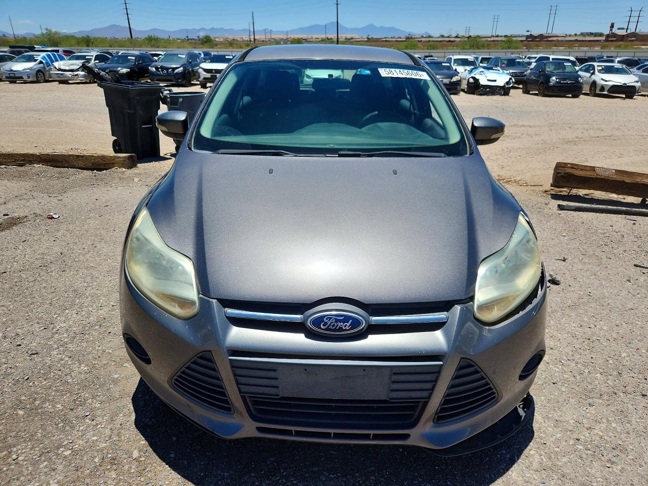 2014 Ford Focus Se Charcoal vin: 1FADP3K29EL400180