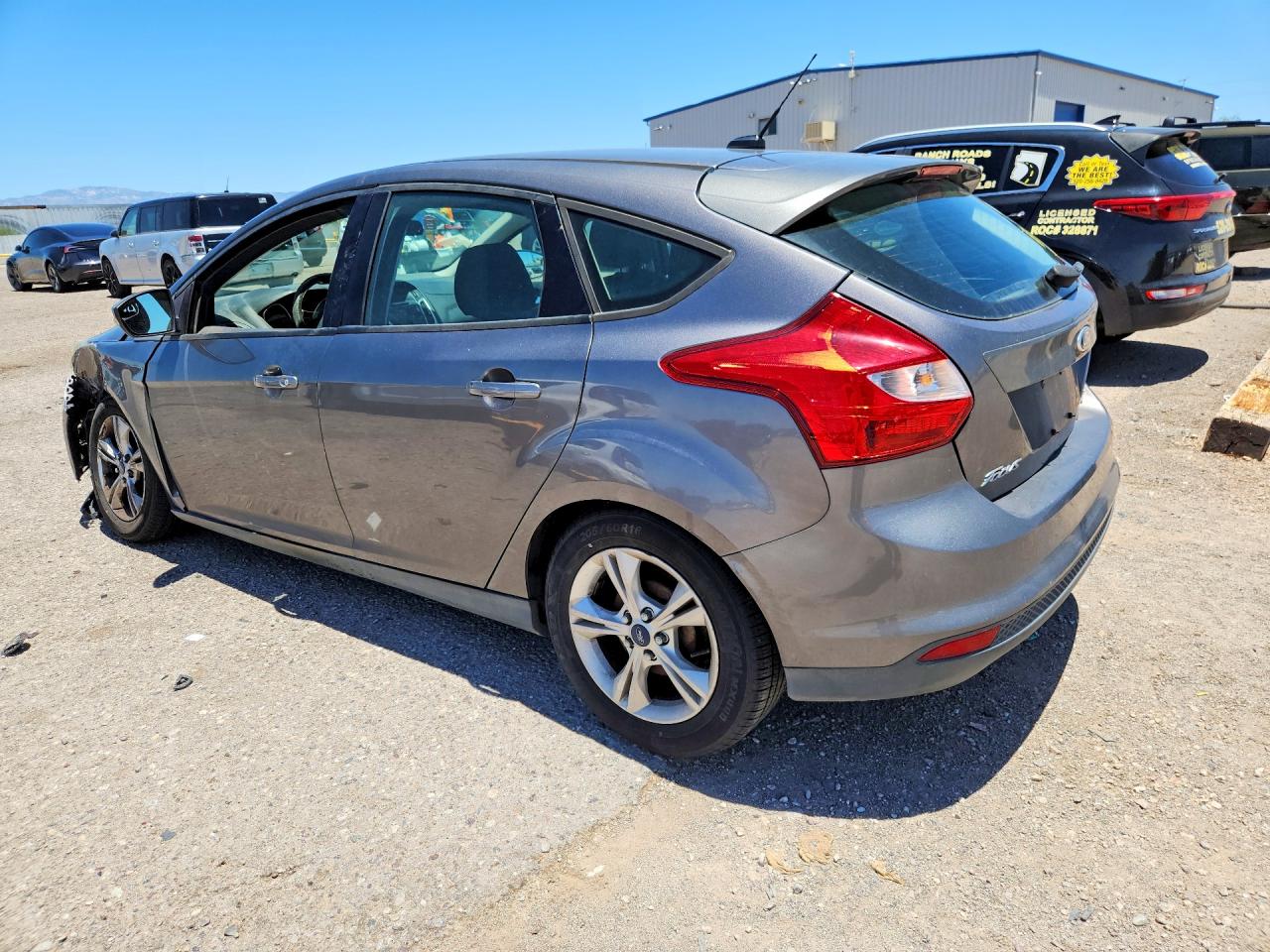 2014 Ford Focus Se Charcoal vin: 1FADP3K29EL400180