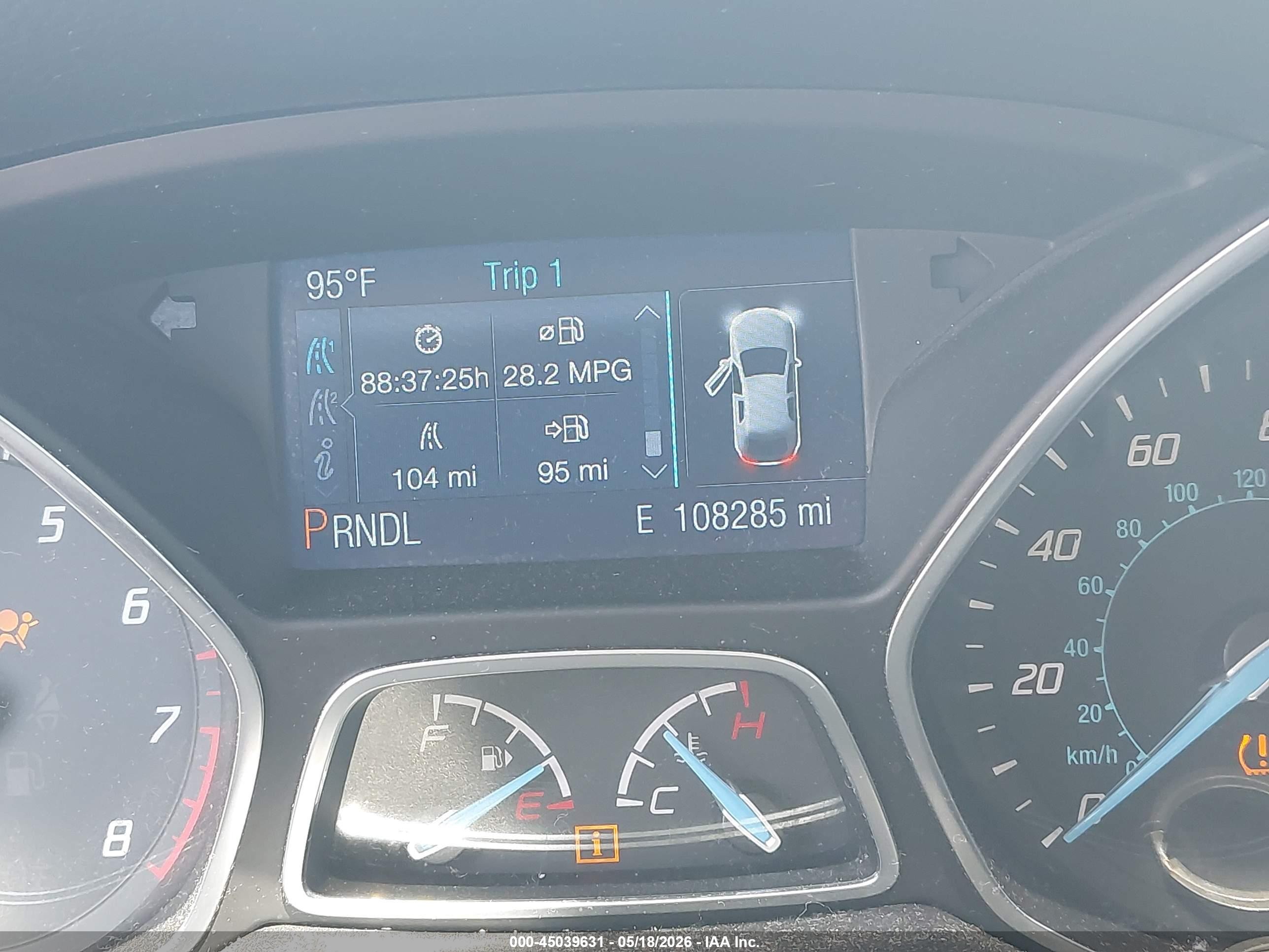 2014 Ford Focus Se Белый vin: 1FADP3K29EL415844